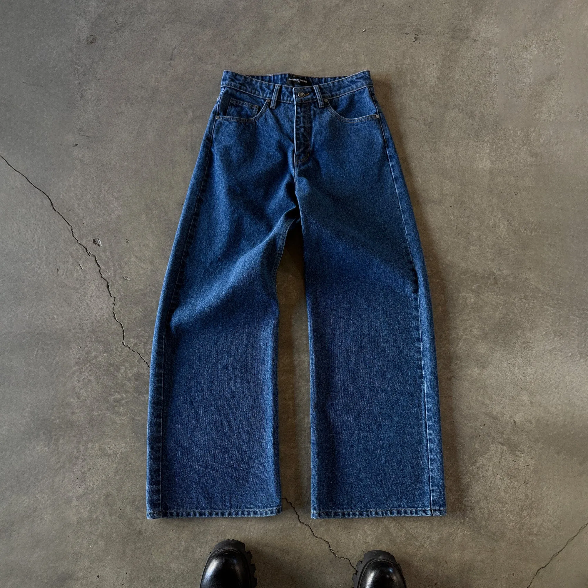 Tokyo Dad Jeans | Baggy, Wide-Leg sold by Poolhousenewyork product image thumbnail 3