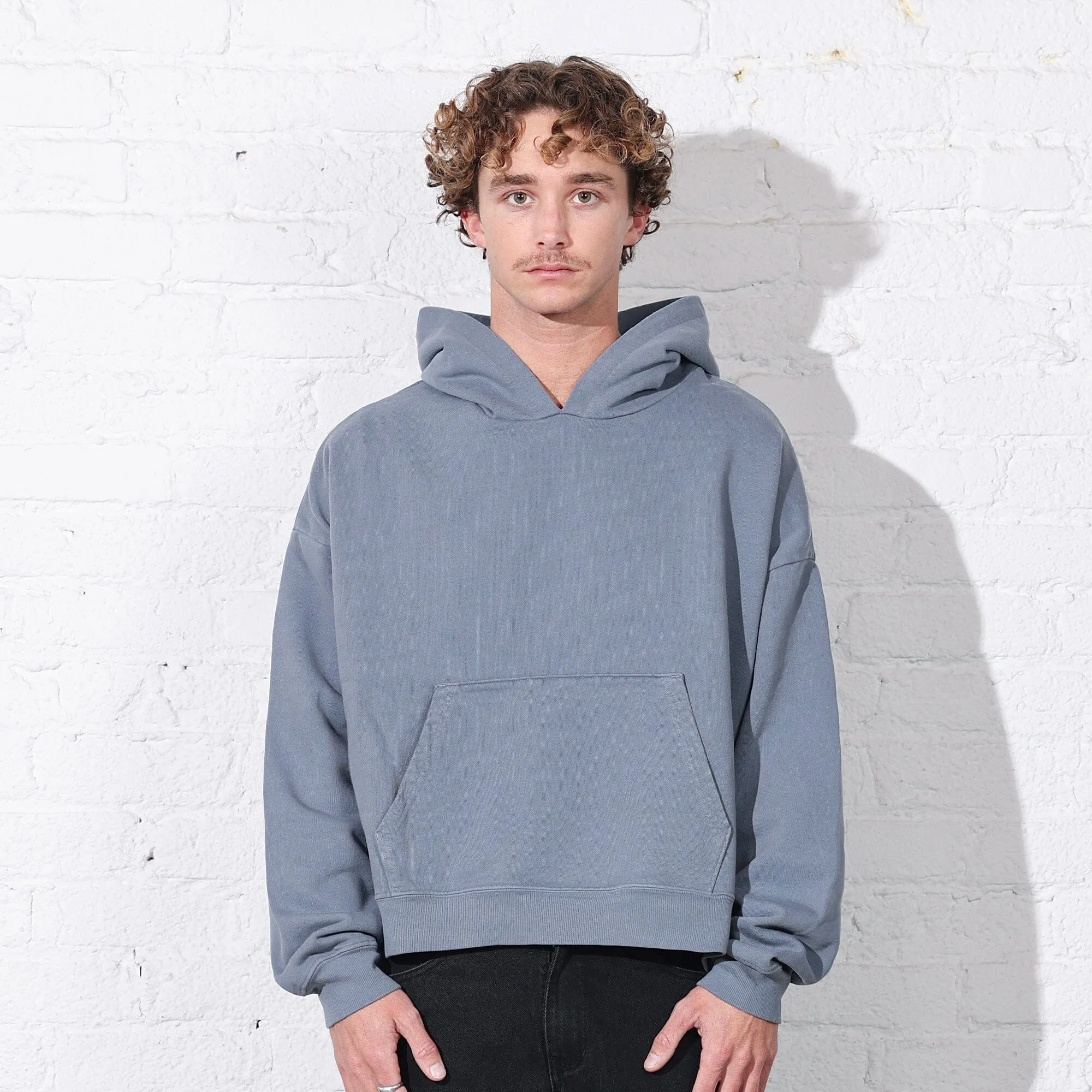The Bowery Crop Hoodie sold by Poolhousenewyork
