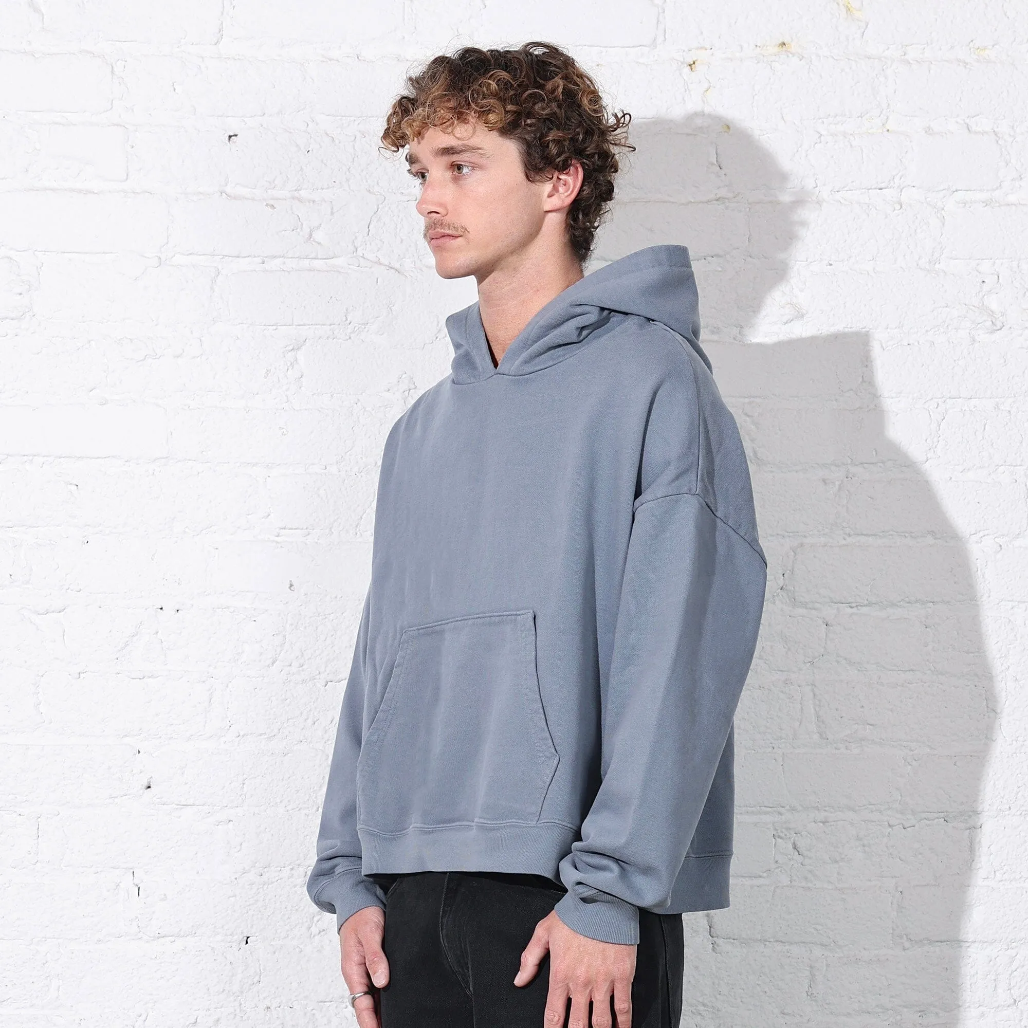 The Bowery Crop Hoodie sold by Poolhousenewyork product image thumbnail 4
