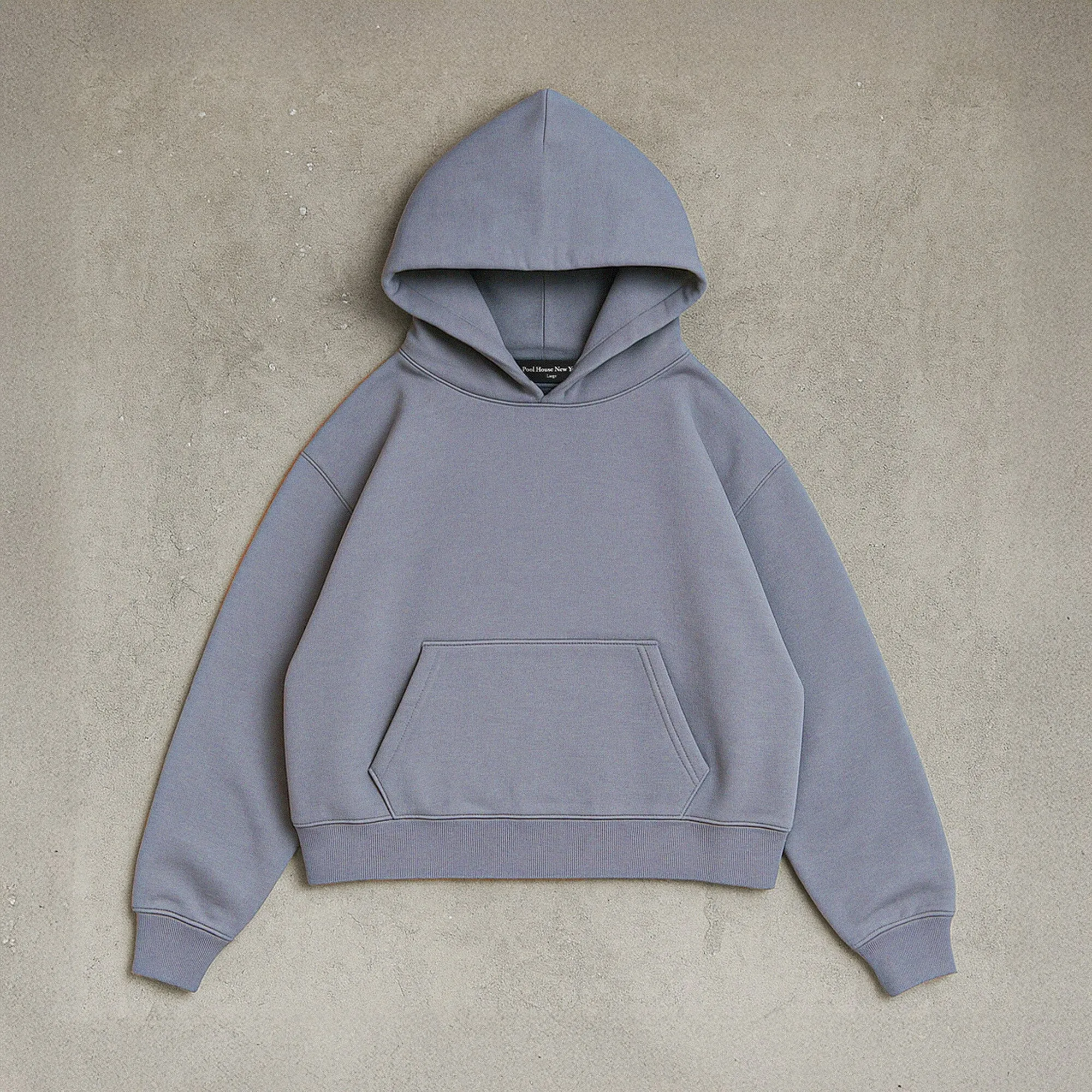 The Bowery Crop Hoodie sold by Poolhousenewyork product image thumbnail 3