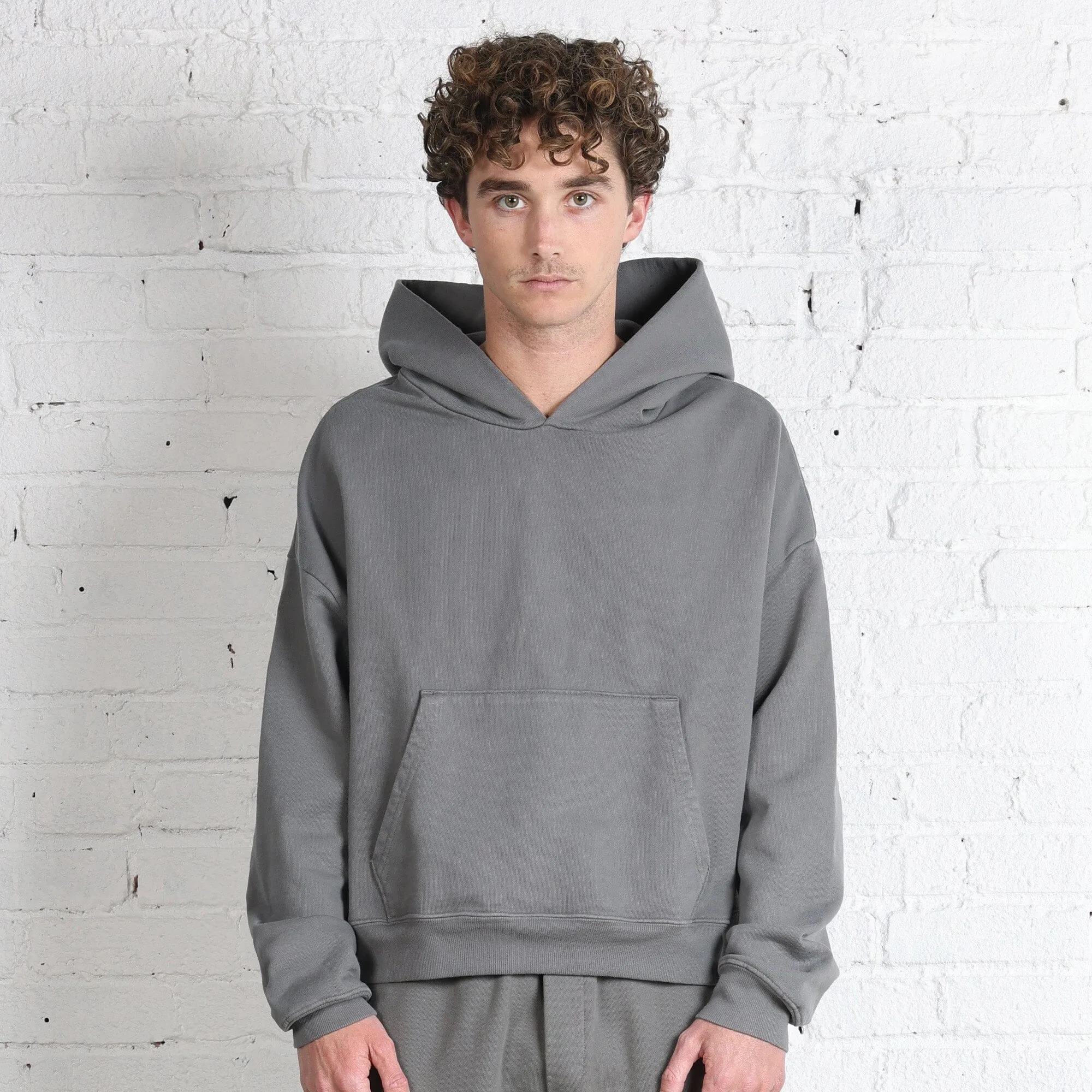 The Bowery Crop Hoodie sold by Poolhousenewyork