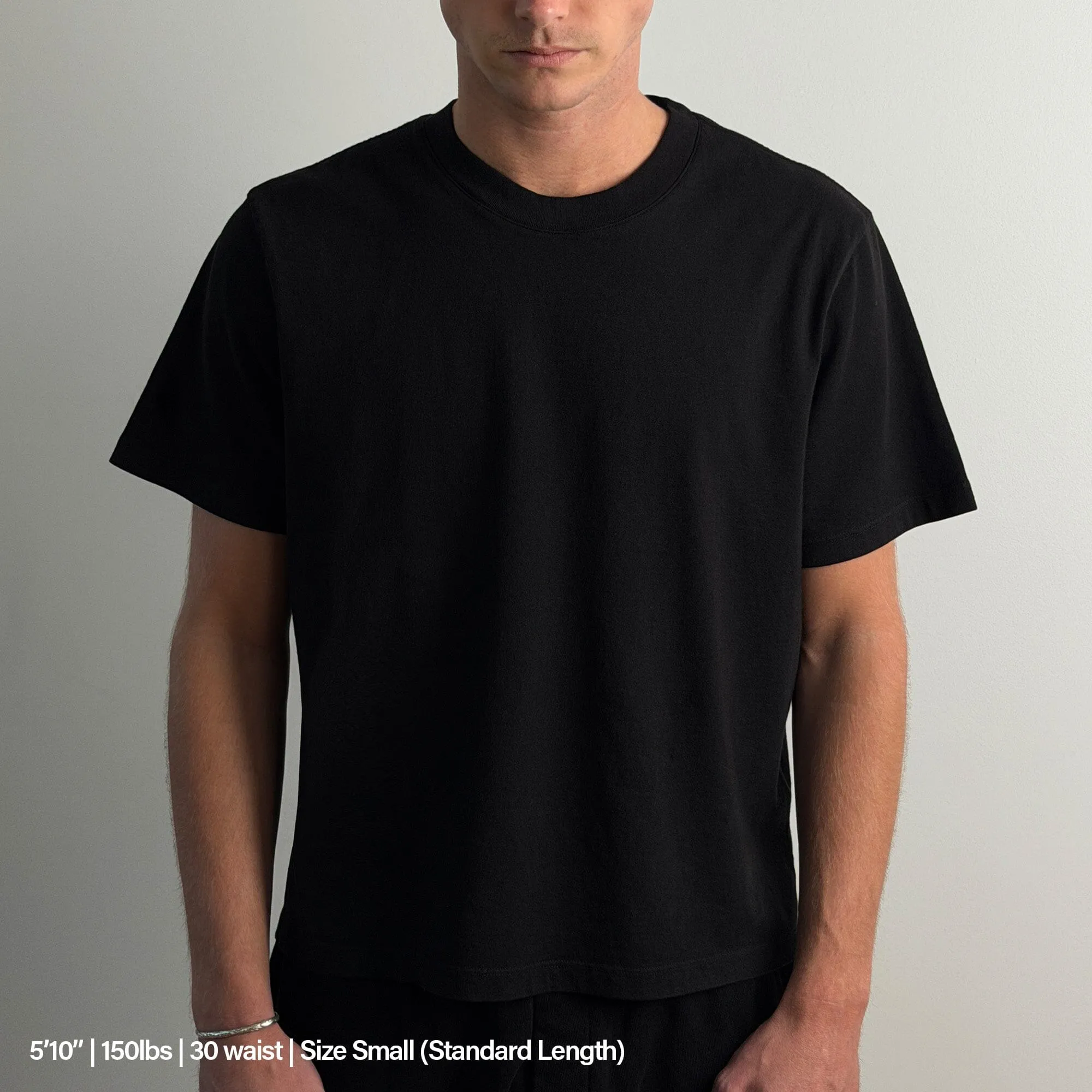 Silverlake Crop Tee III | Boxy, Relaxed Fit sold by Pool House New York product image thumbnail 5