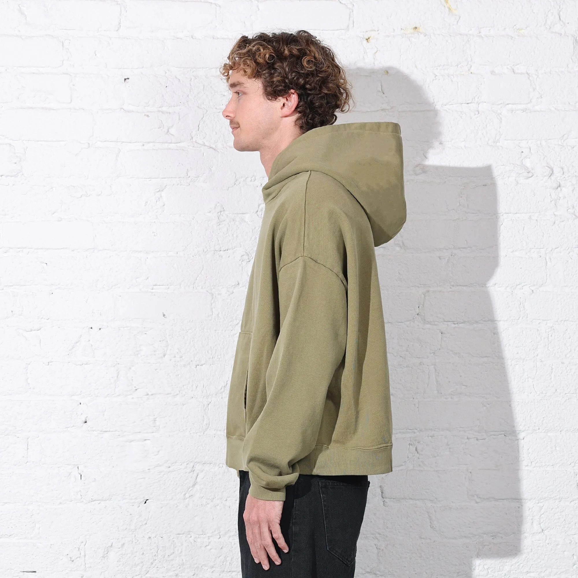 The Bowery Crop Hoodie sold by Poolhousenewyork product image thumbnail 5