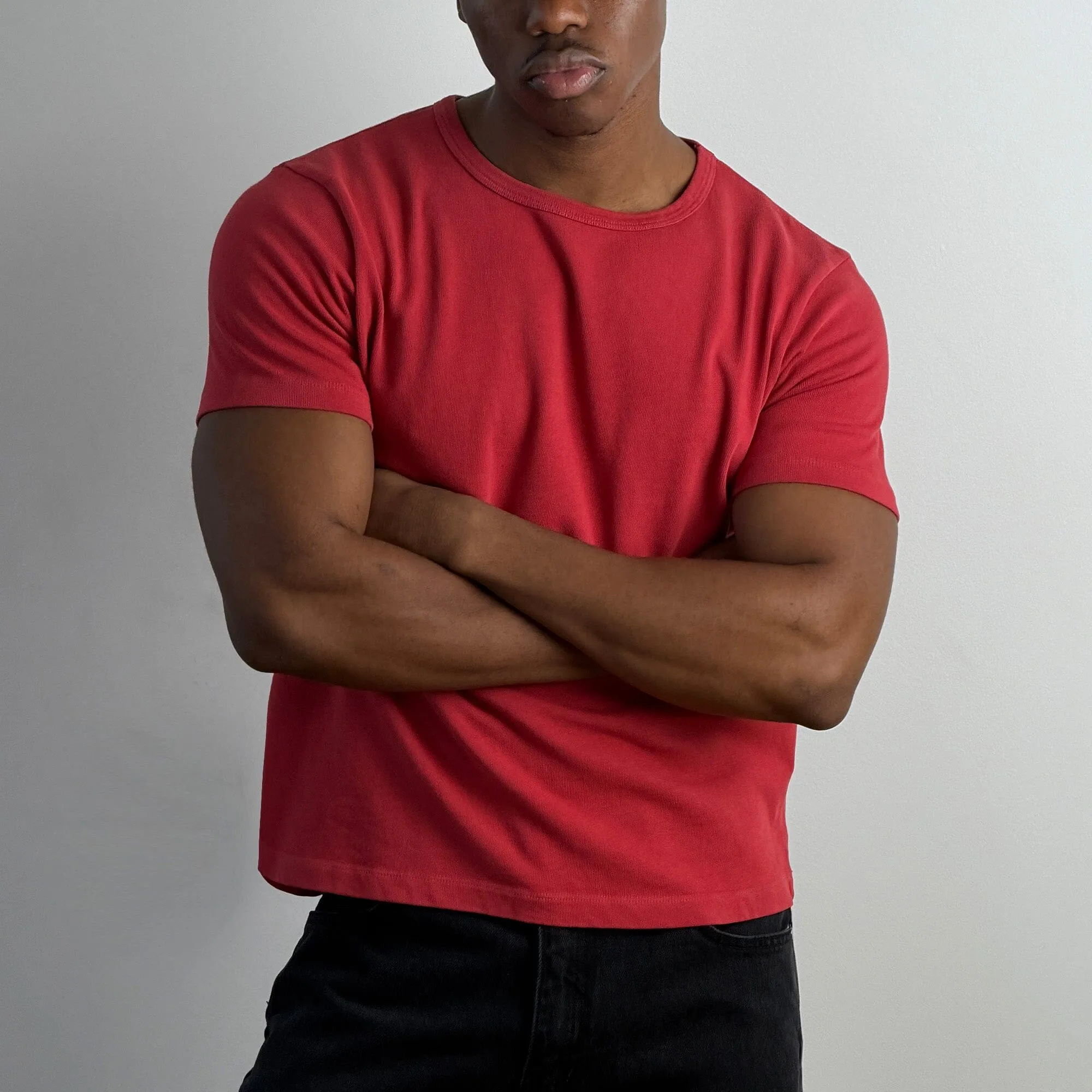 Los Feliz Crop Muscle Tee II | Heavyweight '25 sold by Poolhousenewyork product image thumbnail 4