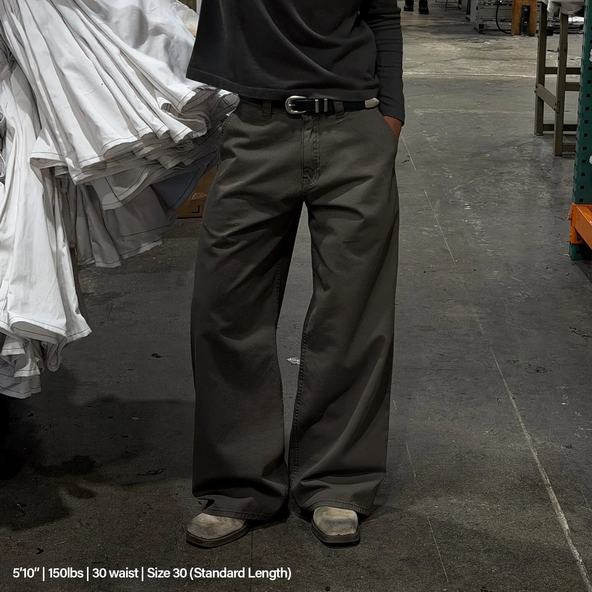 Shibuya Chino Pants II | Straight-Wide Leg sold by Pool House New York product image thumbnail 5