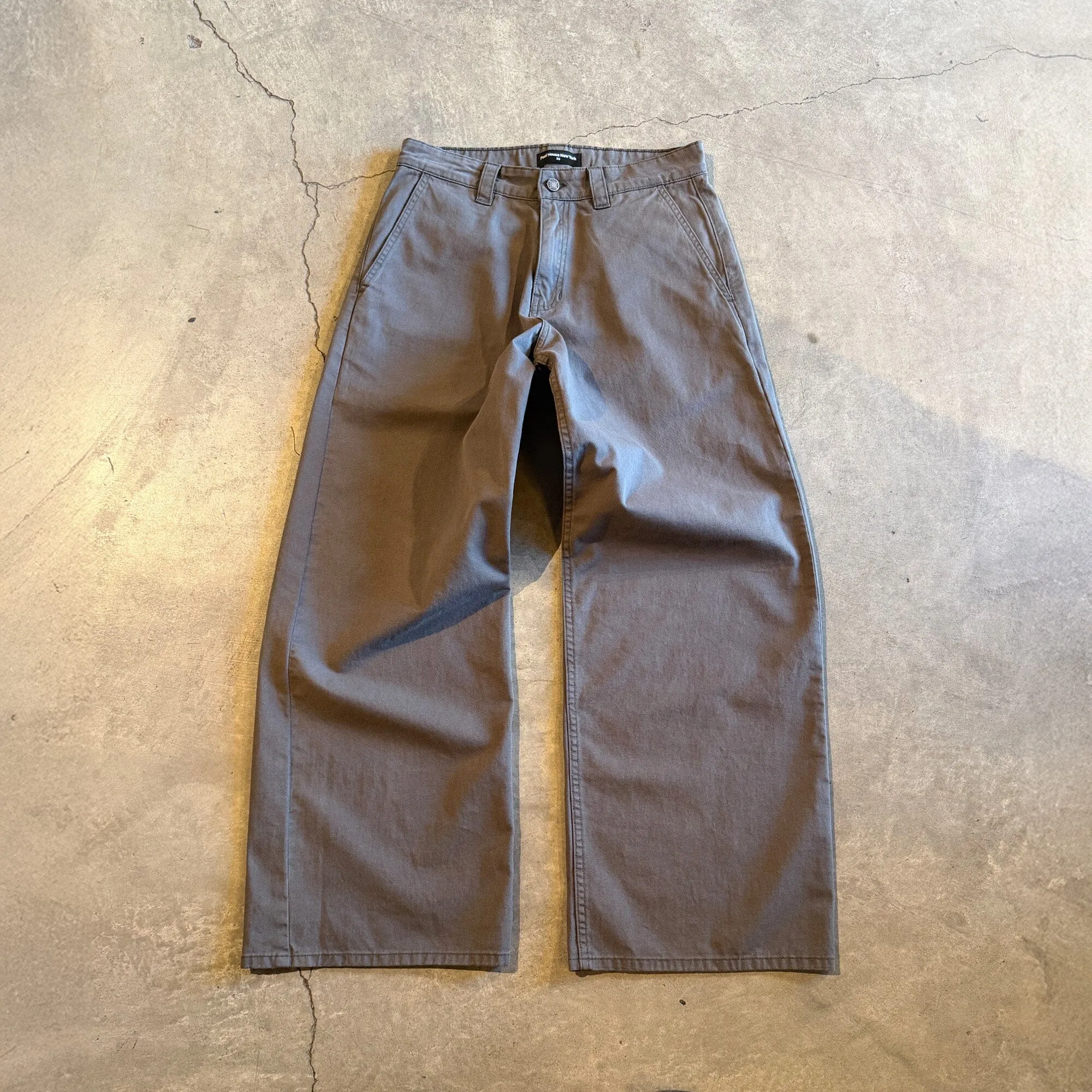 Shibuya Chino Pants II | Straight-Wide Leg sold by Pool House New York product image thumbnail 3