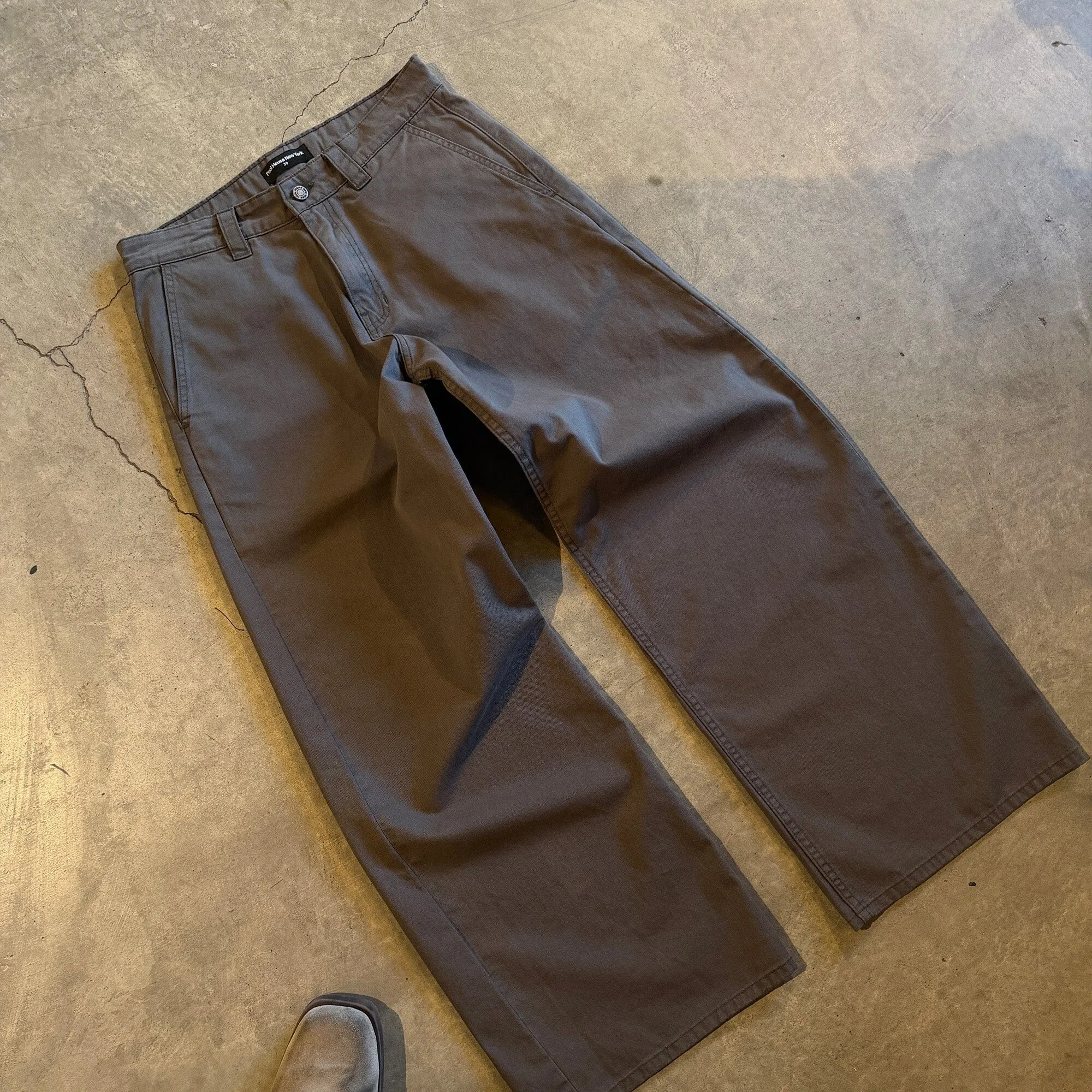Shibuya Chino Pants II | Straight-Wide Leg sold by Pool House New York product image thumbnail 4