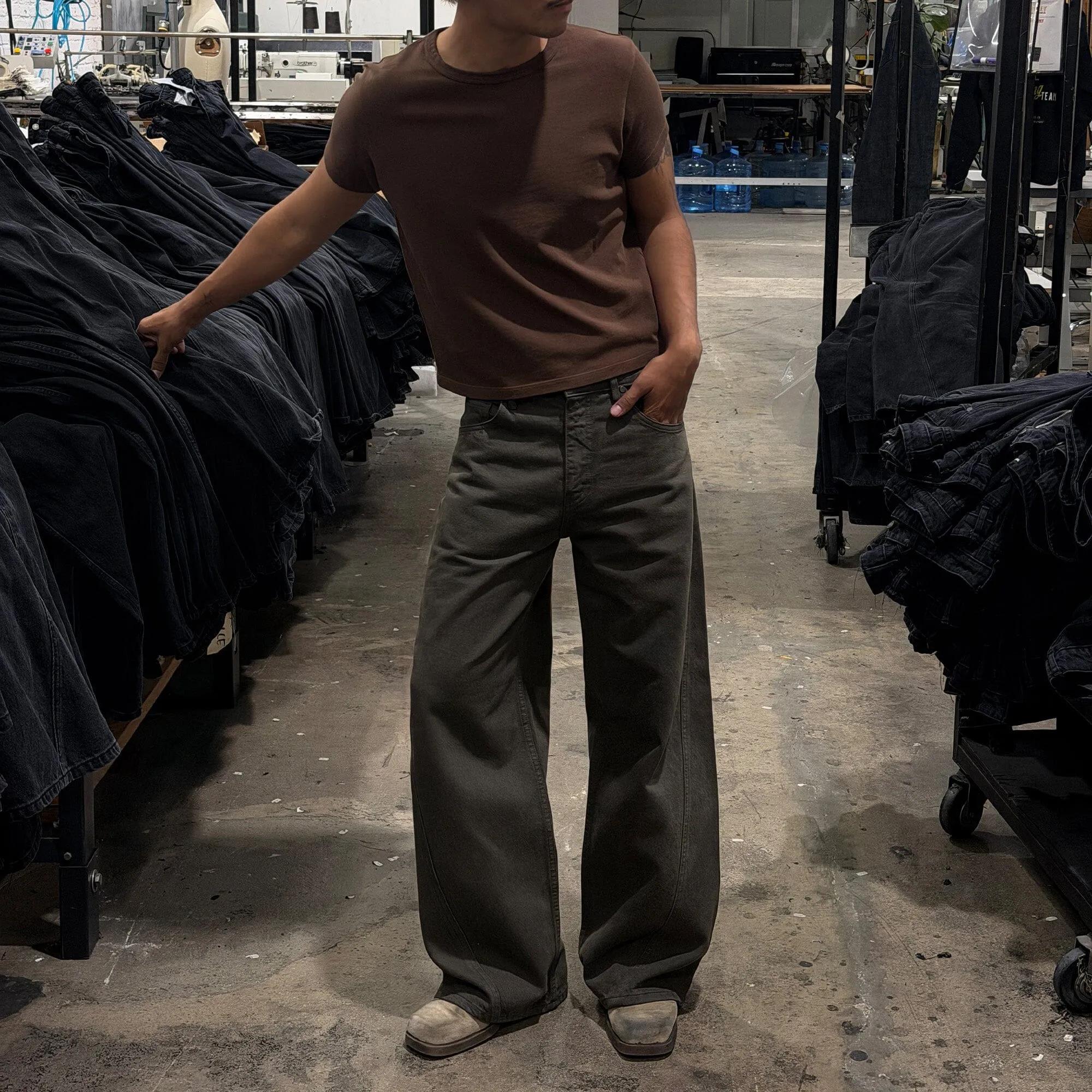 Twisted Tokyo Dad Jeans | Baggy, Wide-Leg sold by Pool House New York product image thumbnail 4