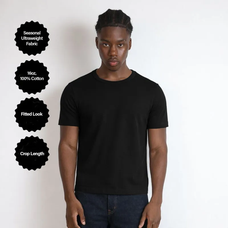 Los Feliz Crop Muscle Tee II | Ultraweight | 16oz made by Pool House New York