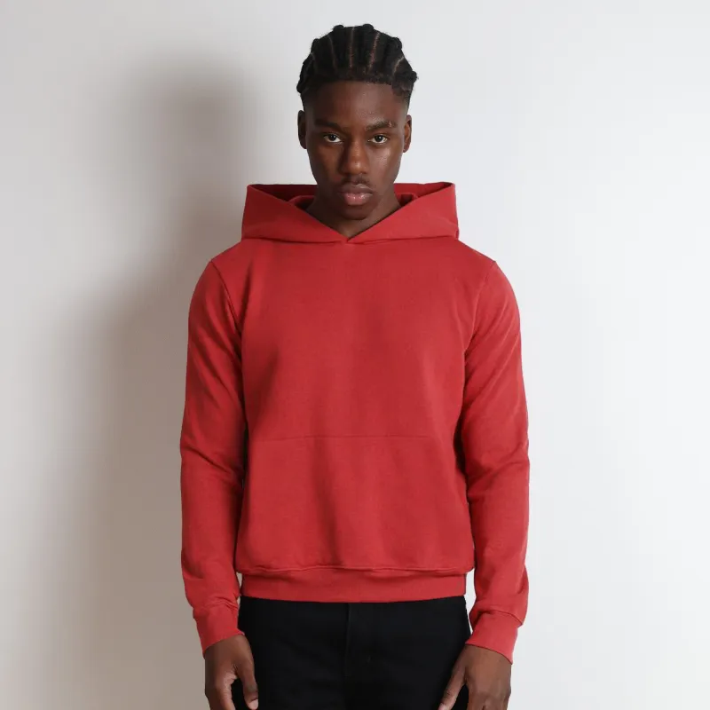 Los Feliz Crop Muscle Hoodie | Fitted made by Pool House New York