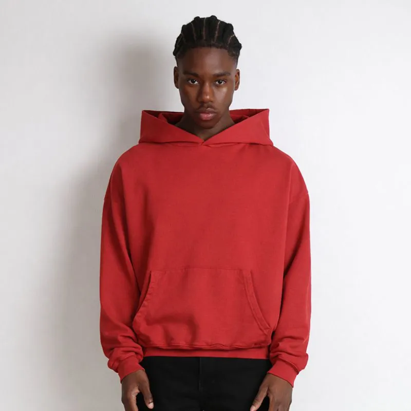 Bleecker Cinched Crop Hoodie | Relaxed, Drop-Shoulder sold by Pool House New York