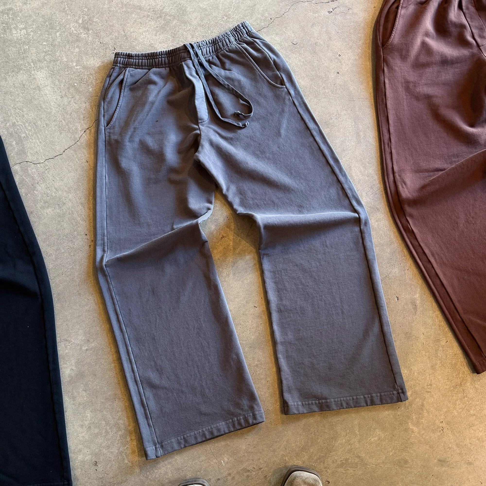 Lafayette Studio Pants (Sweats) | Straight-Wide Leg sold by Pool House New York product image thumbnail 4