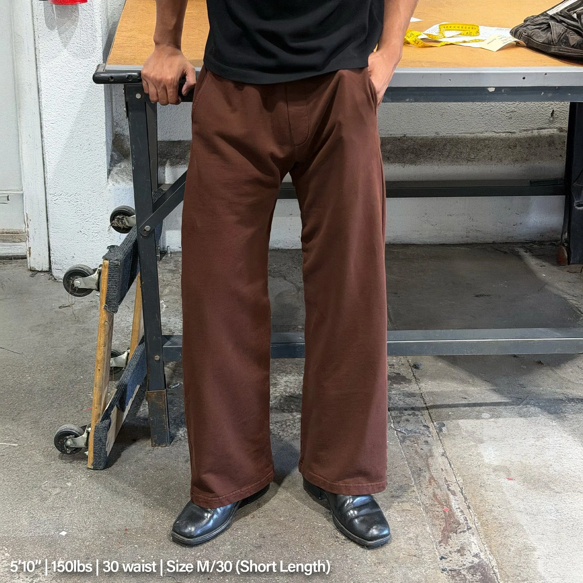 Lafayette Studio Pants (Sweats) | Straight-Wide Leg sold by Pool House New York product image thumbnail 5