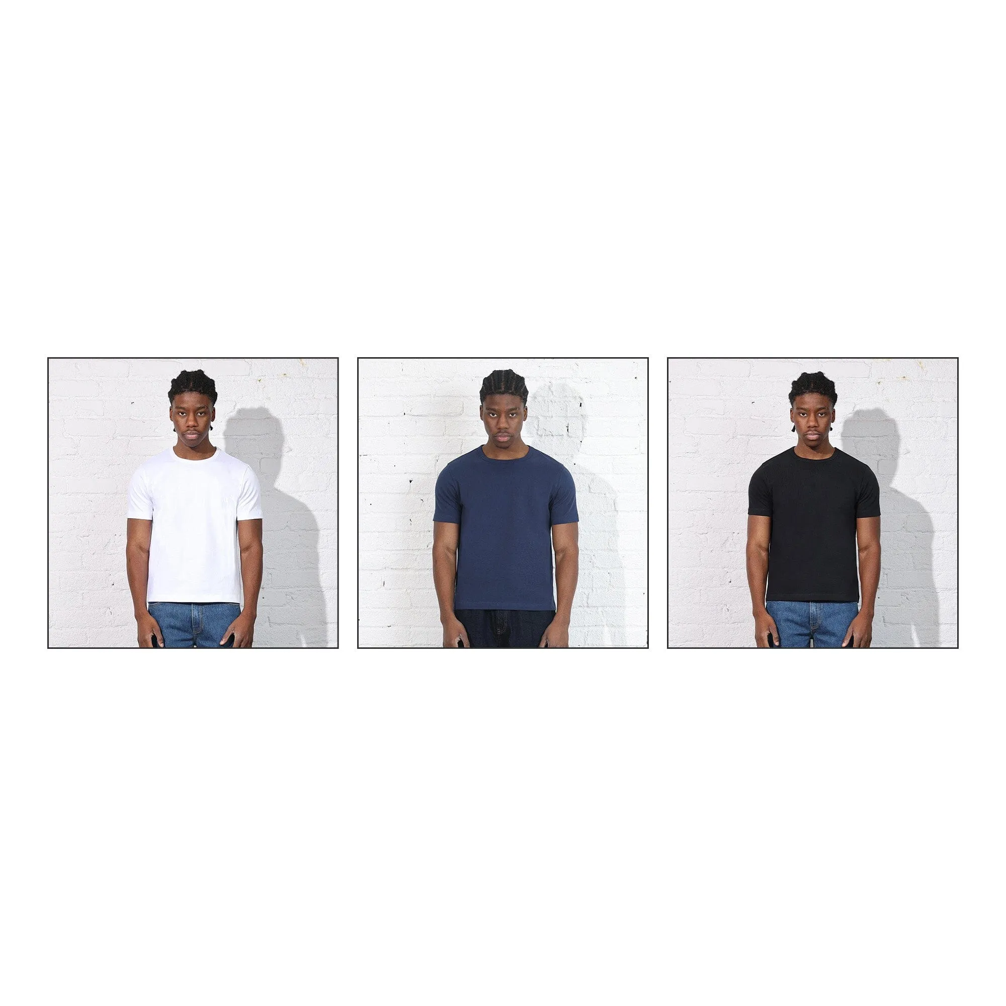 3-Pack | Los Feliz Crop Muscle Tee II | Heavyweight sold by Pool House New York