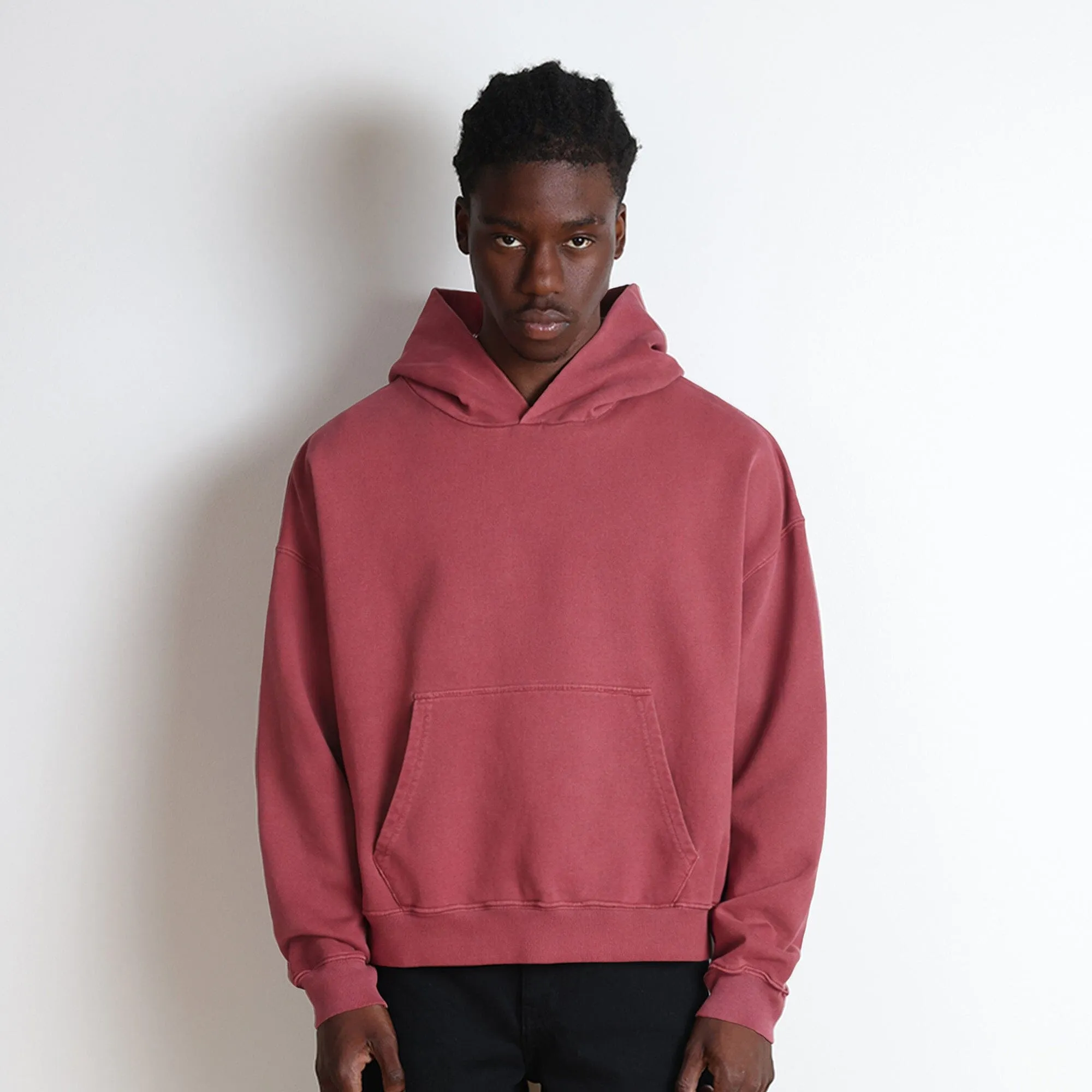 Bowery Crop Hoodie II | Relaxed, Drop-Shoulder sold by Pool House New York