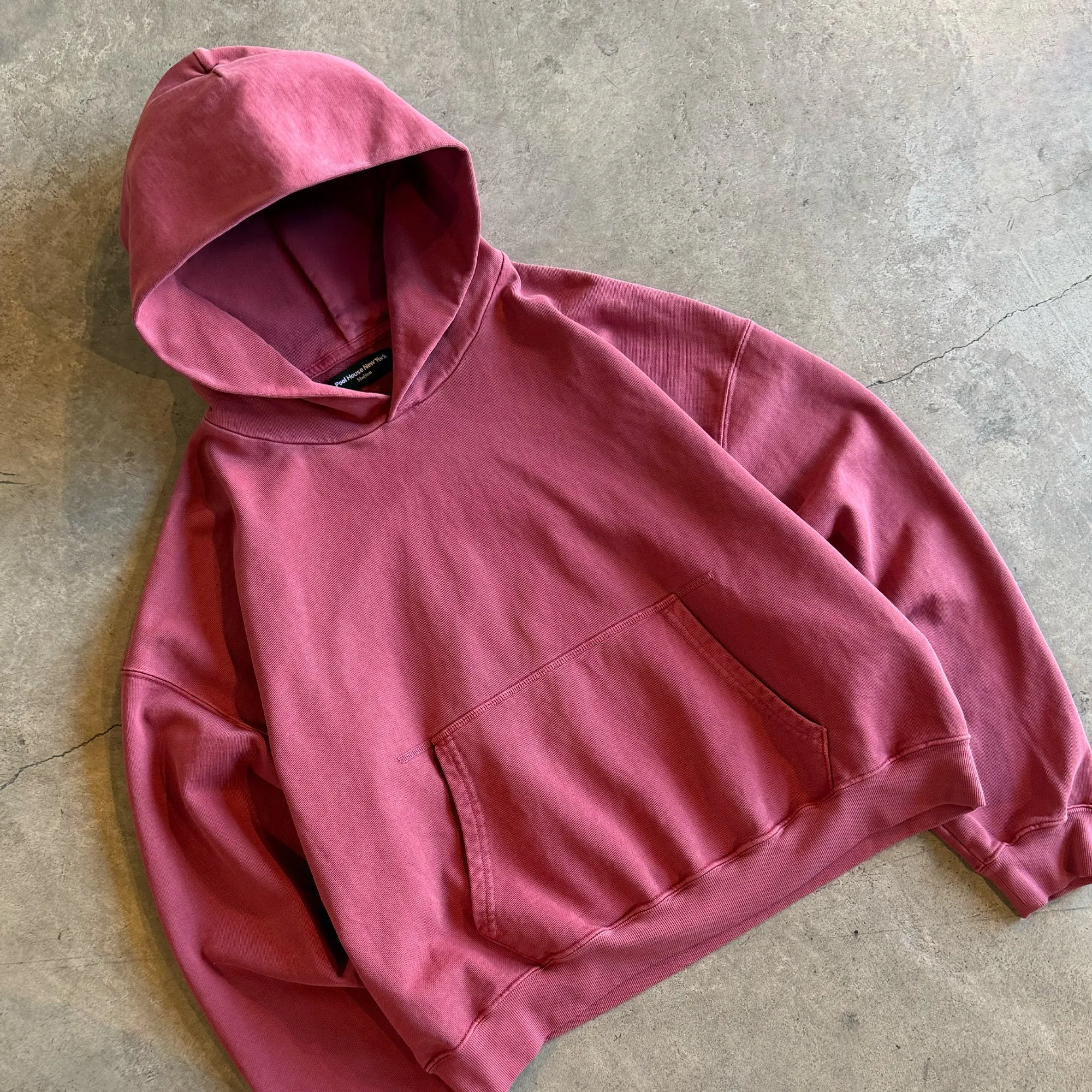 Bowery Crop Hoodie II | Relaxed, Drop-Shoulder sold by Pool House New York product image thumbnail 4