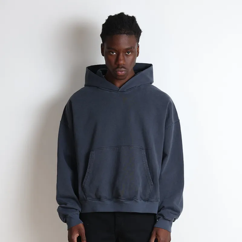 Bowery Crop Hoodie II | Relaxed, Drop-Shoulder made by Pool House New York