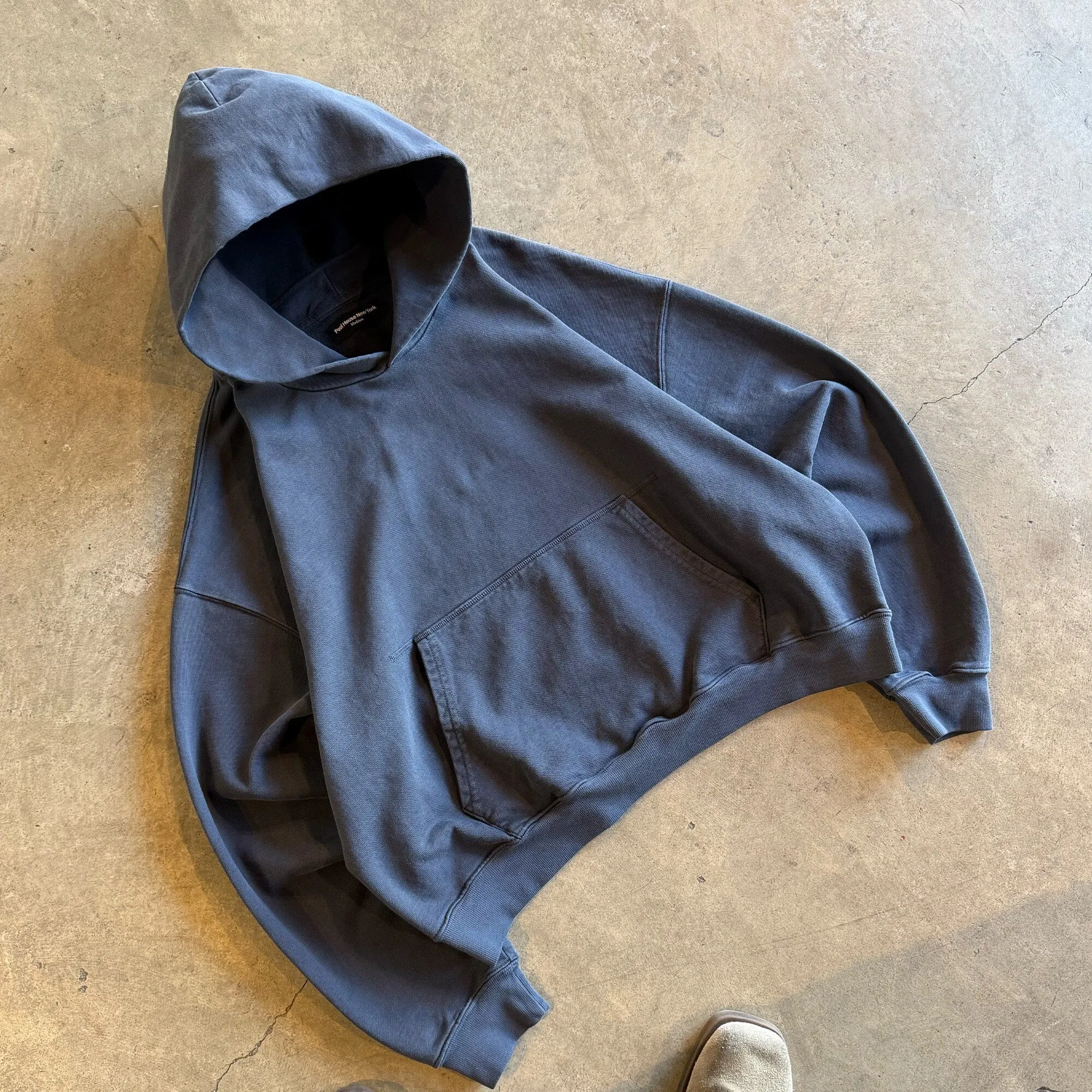 Bowery Crop Hoodie II | Relaxed, Drop-Shoulder sold by Pool House New York product image thumbnail 5