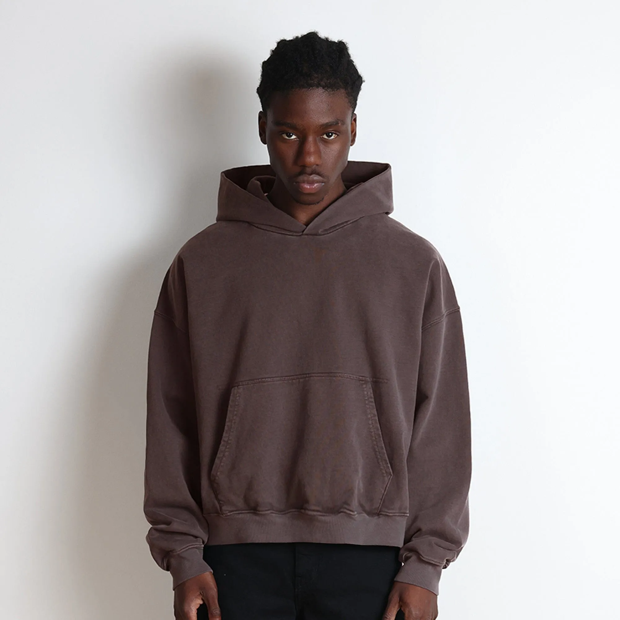 Bowery Crop Hoodie II | Relaxed, Drop-Shoulder sold by Pool House New York