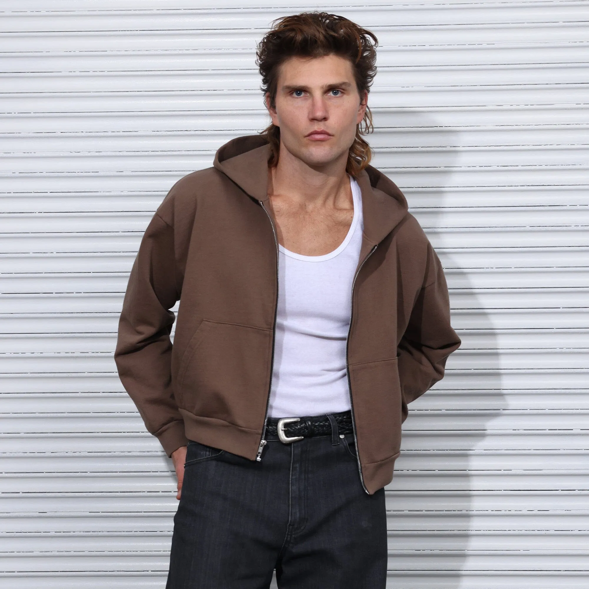 2-Pack | The Mercer Crop Zip II sold by Pool House New York product image thumbnail 5