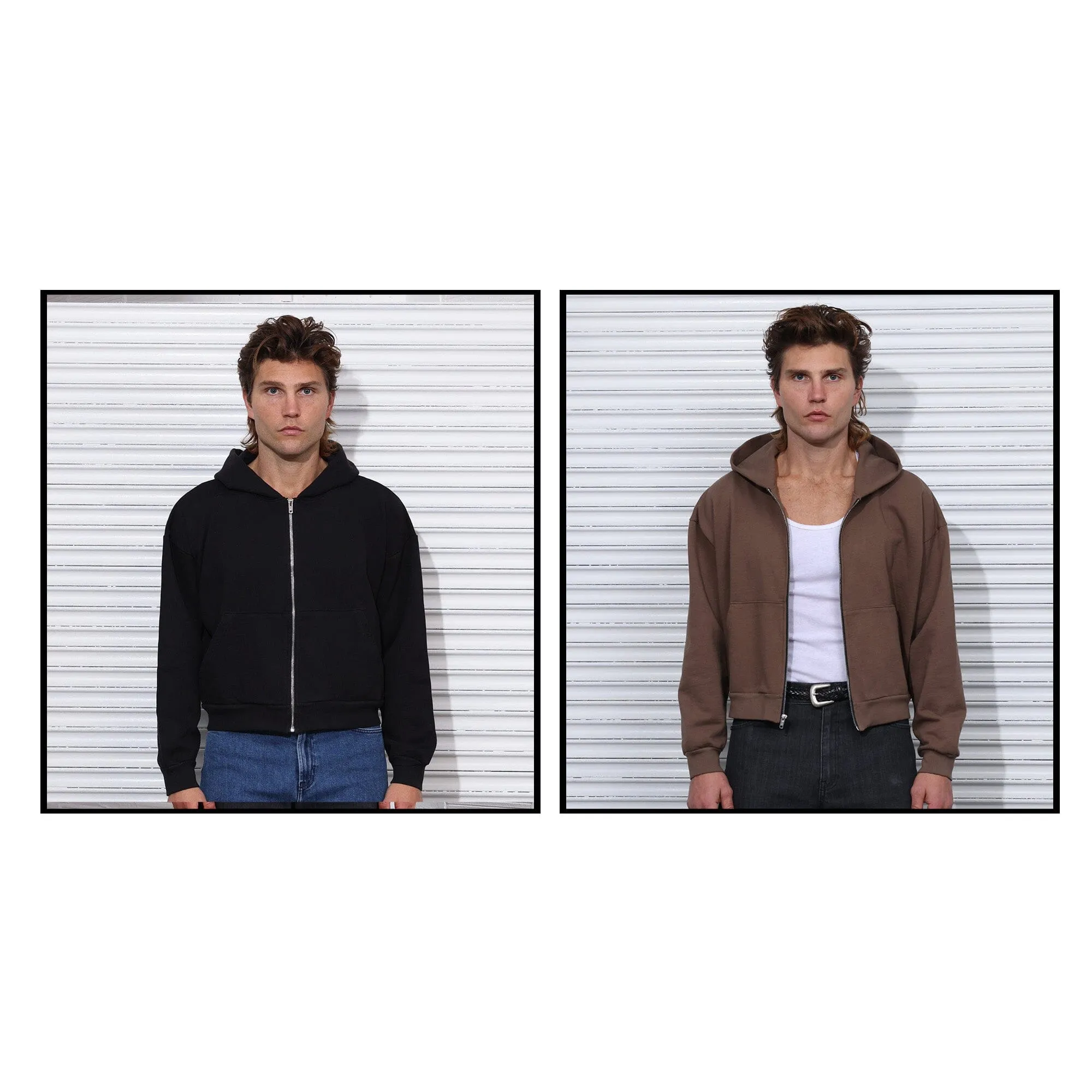 2-Pack | The Mercer Crop Zip II sold by Pool House New York