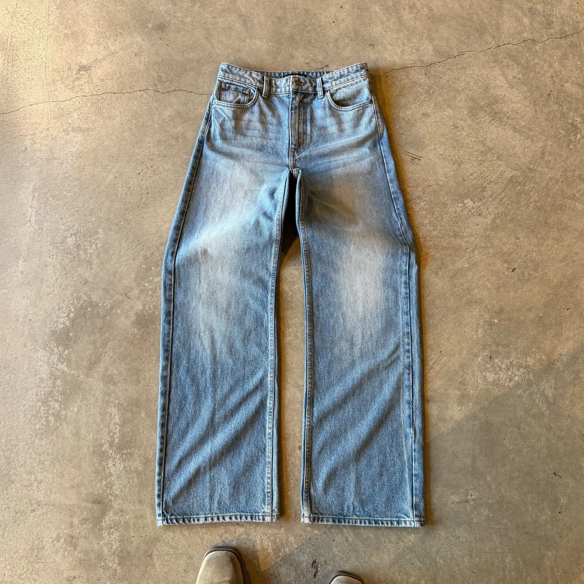 Pasadena Dad Jeans | Straight-Leg | Cone Denim sold by Pool House New York product image thumbnail 3
