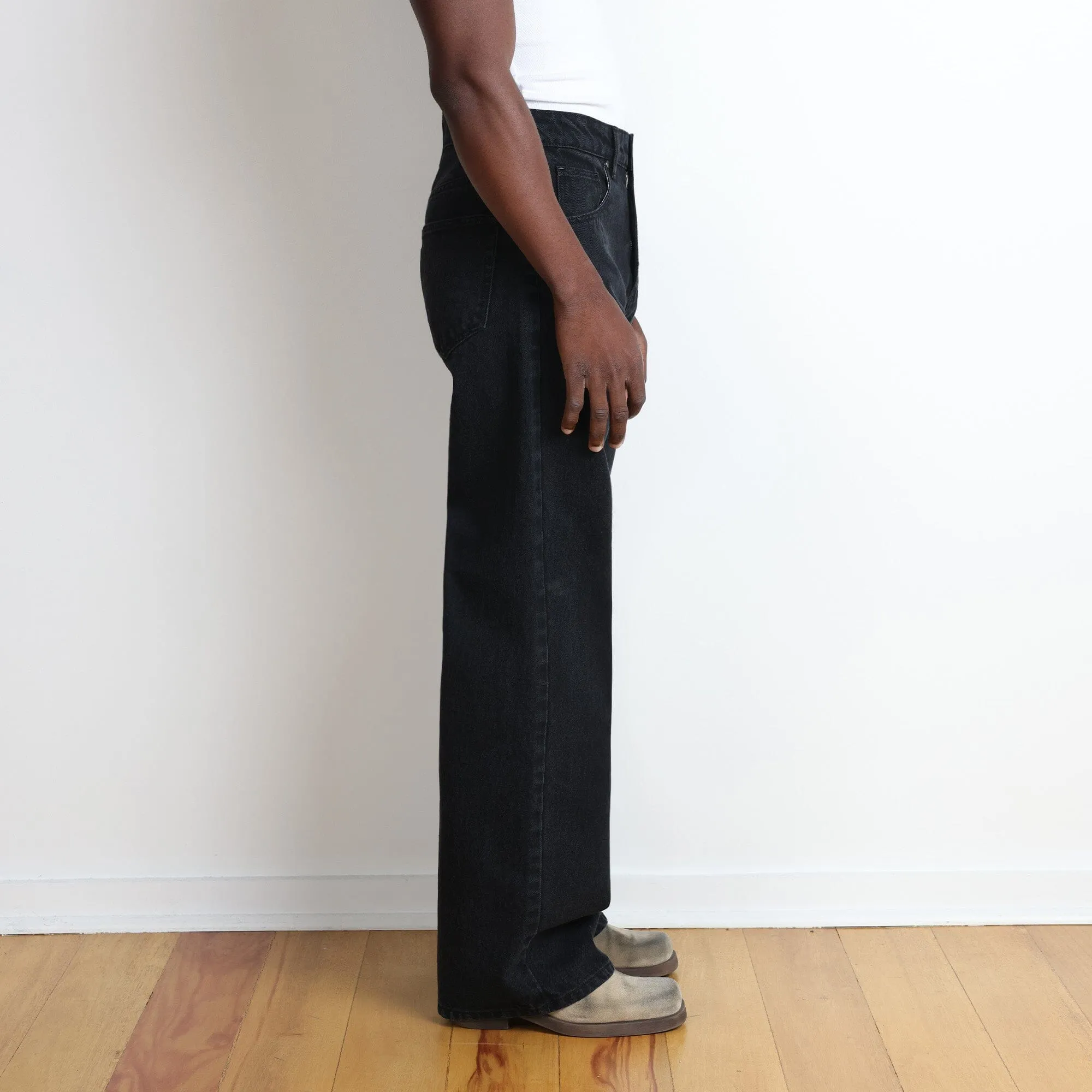 Tokyo Dad Jeans | Straight-Wide Leg sold by Pool House New York product image thumbnail 4