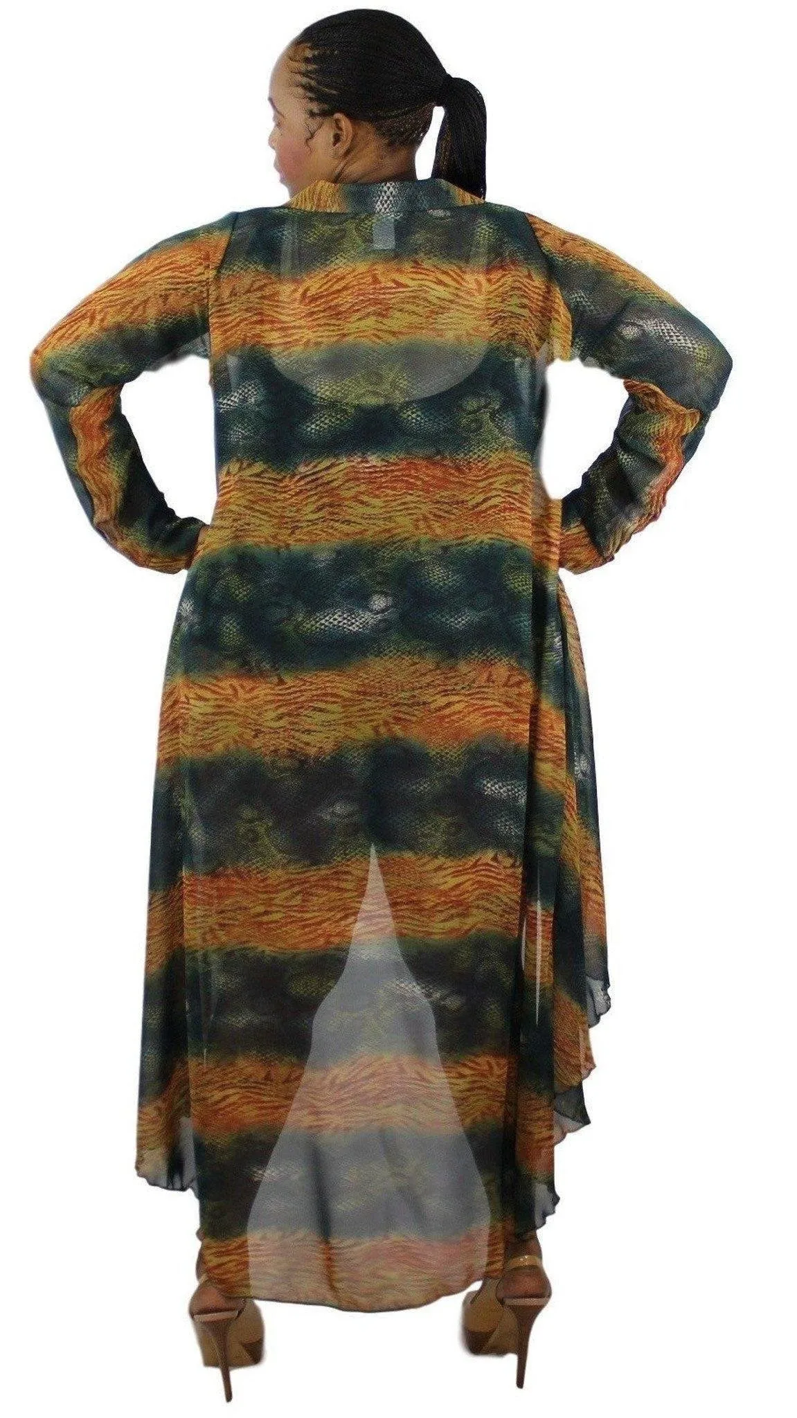 Gone With The Wind Top (Snake) sold by Boughie Curves product image thumbnail 2