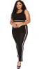 Bombay 2Pcs Pant Set (Black) sold by Boughie Curves