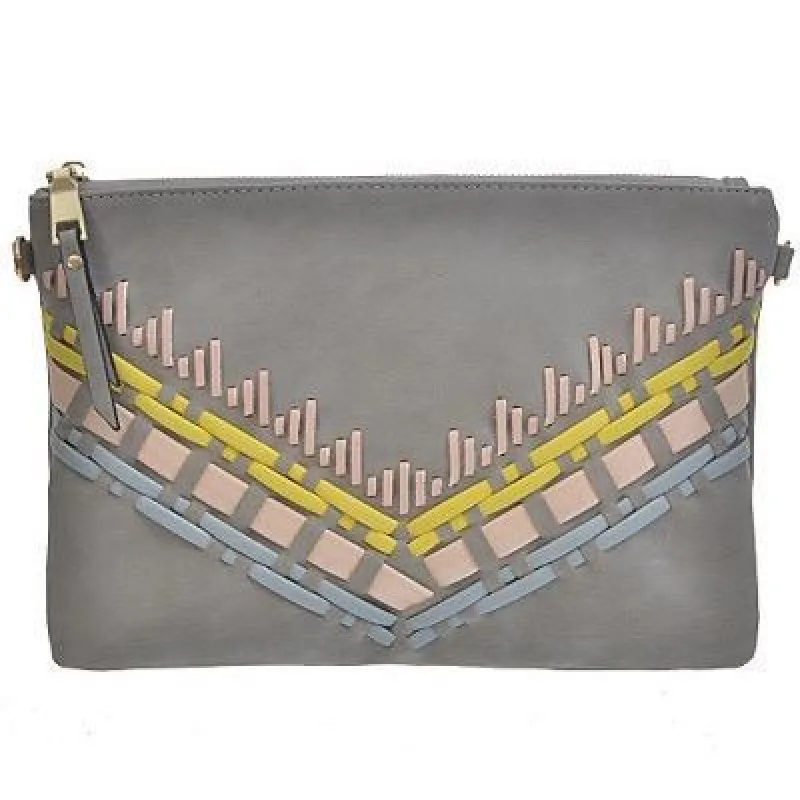 Tribal Clutch (Gray) sold by Boughie Curves