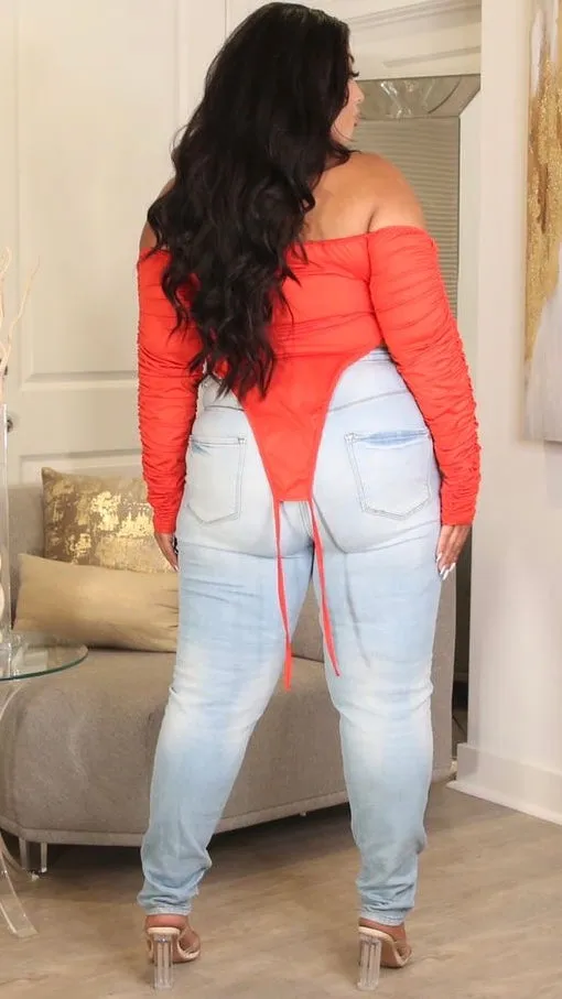 Revenge Top (Red) sold by Boughie Curves product image thumbnail 4