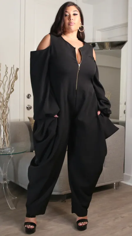 Free Me Jumper (Black) sold by Boughie Curves