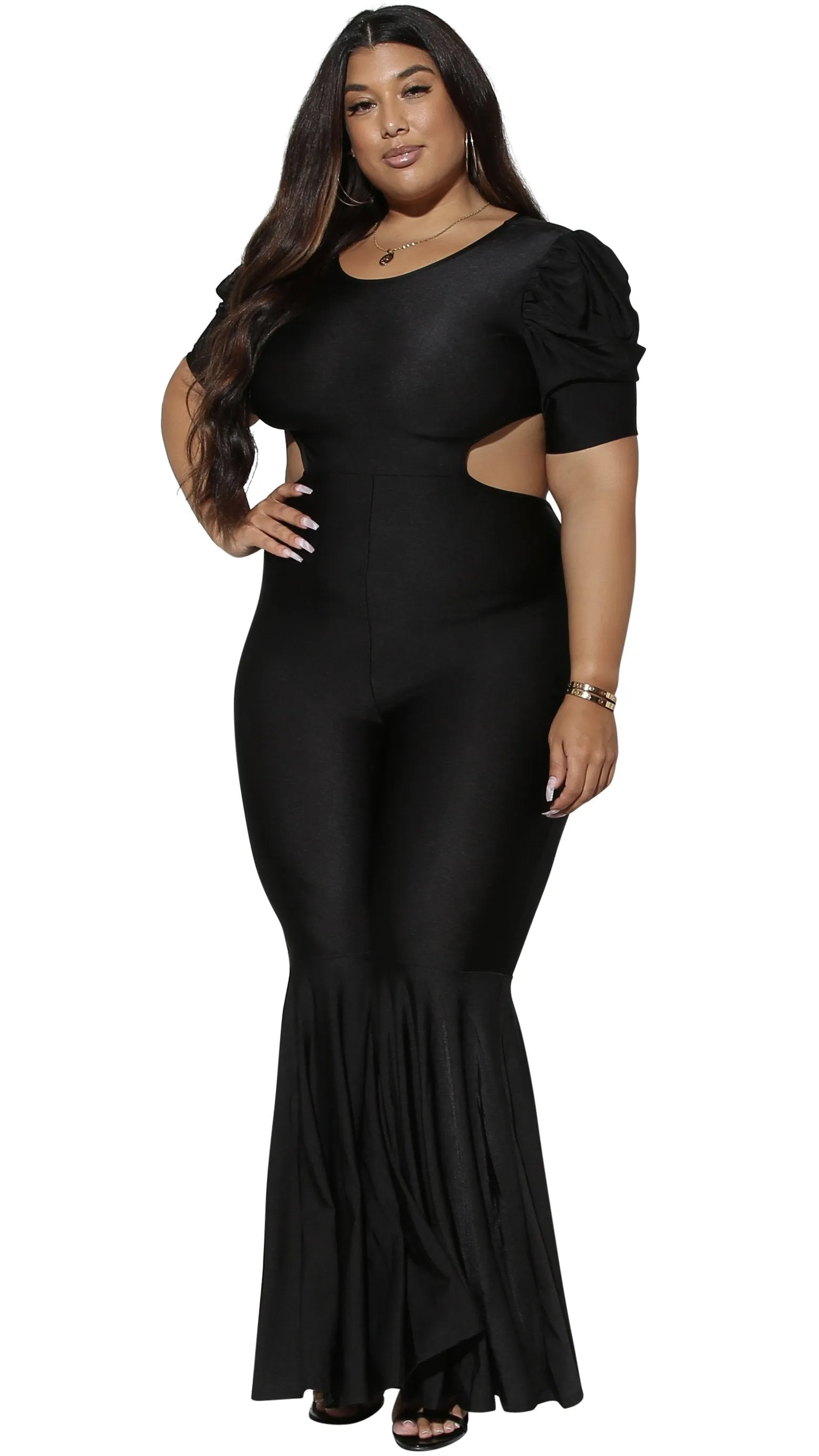 Sway Jumper (Black) sold by Boughie Curves product image thumbnail 2