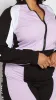 Feel The Speed 2Pcs Pant Set (Lavender) sold by Boughie Curves