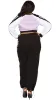 Feel The Speed 2Pcs Pant Set (Lavender) sold by Boughie Curves
