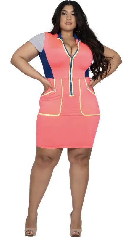 My Type Dress (Pink) sold by Boughie Curves