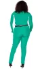 Effortless 2Pcs Pant Set (Green) sold by Boughie Curves