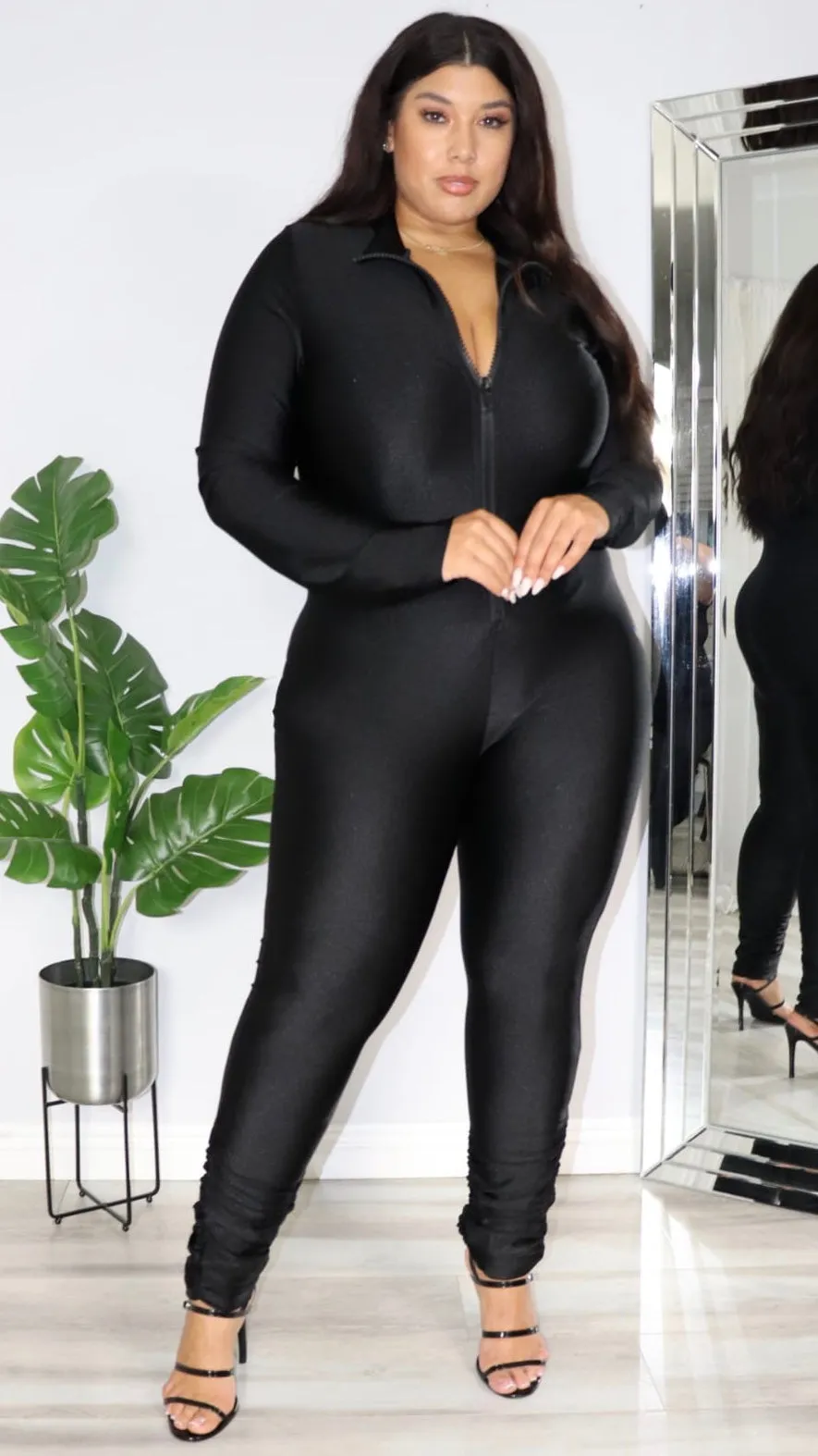 Just Chic Jumper (Black) sold by Boughie Curves