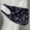 Fashion Mask (Black Bandana) In Stock sold by Boughie Curves