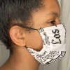 Fashion Mask (Newspaper) In Stock sold by Boughie Curves