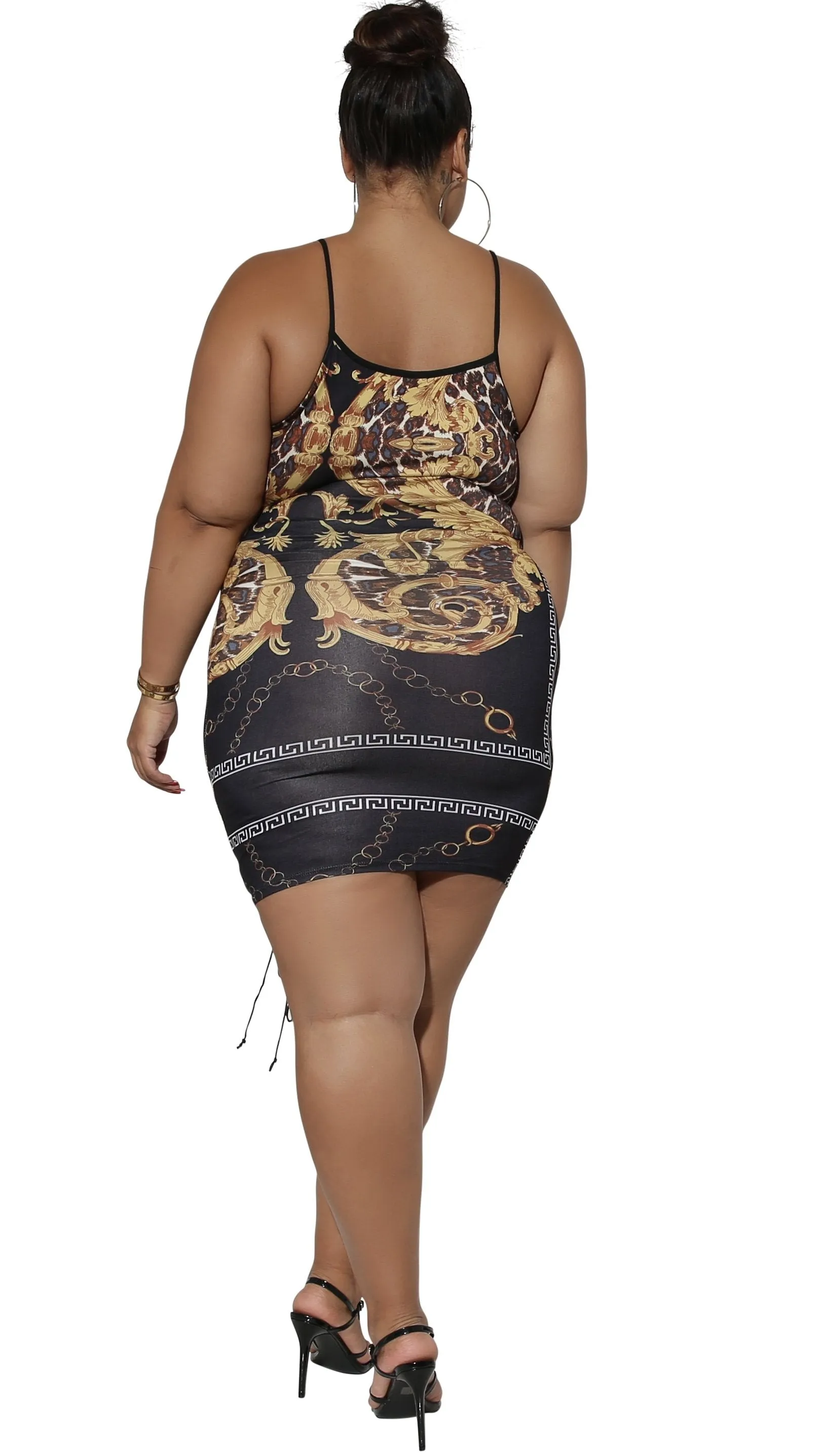 Exotic Dress (Multi) sold by Boughie Curves product image thumbnail 3