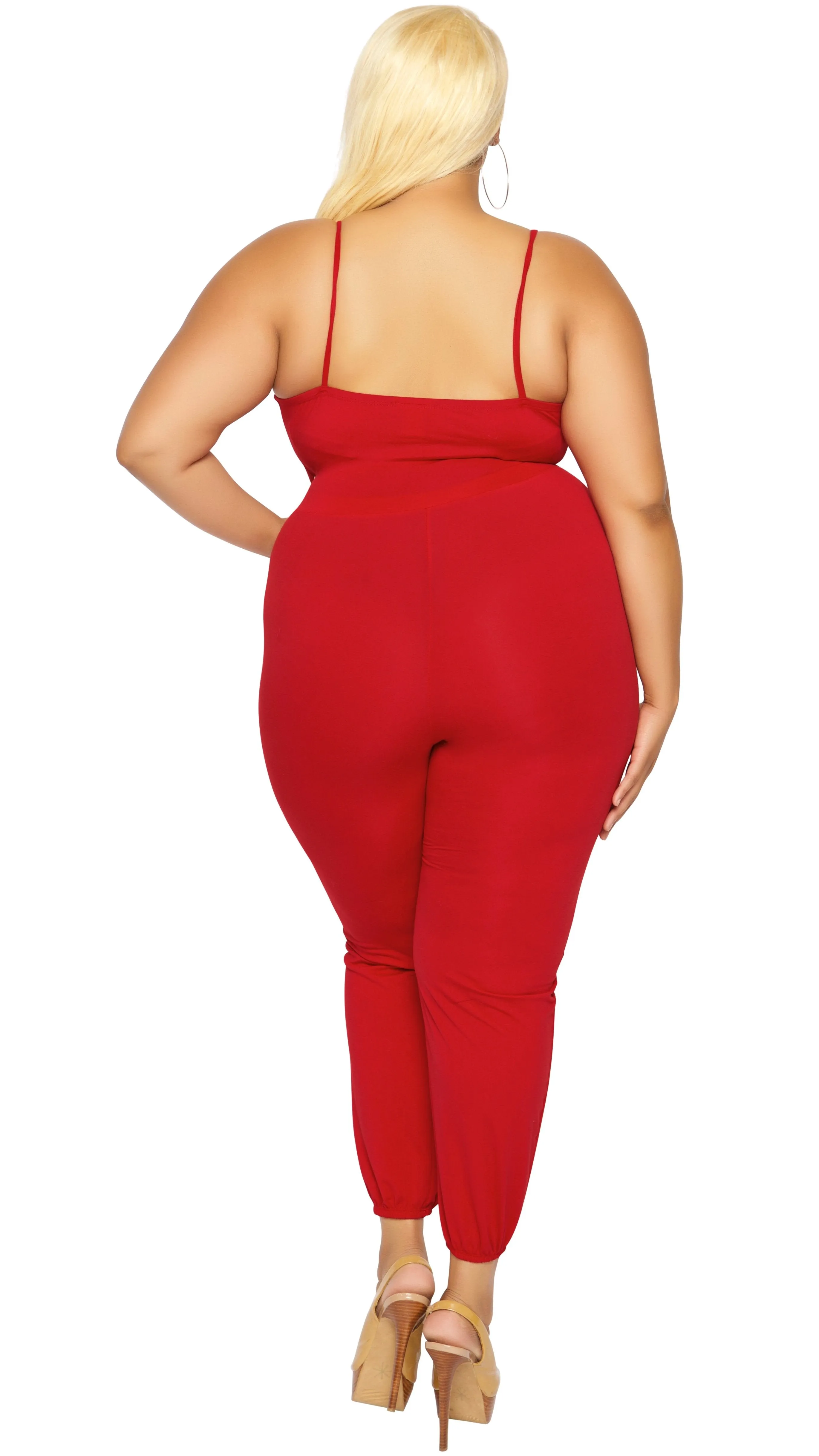 Pull Up Jumper (Red) sold by Boughie Curves product image thumbnail 3