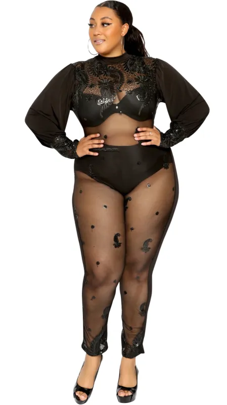 Twinkle Jumper (Black) sold by Boughie Curves