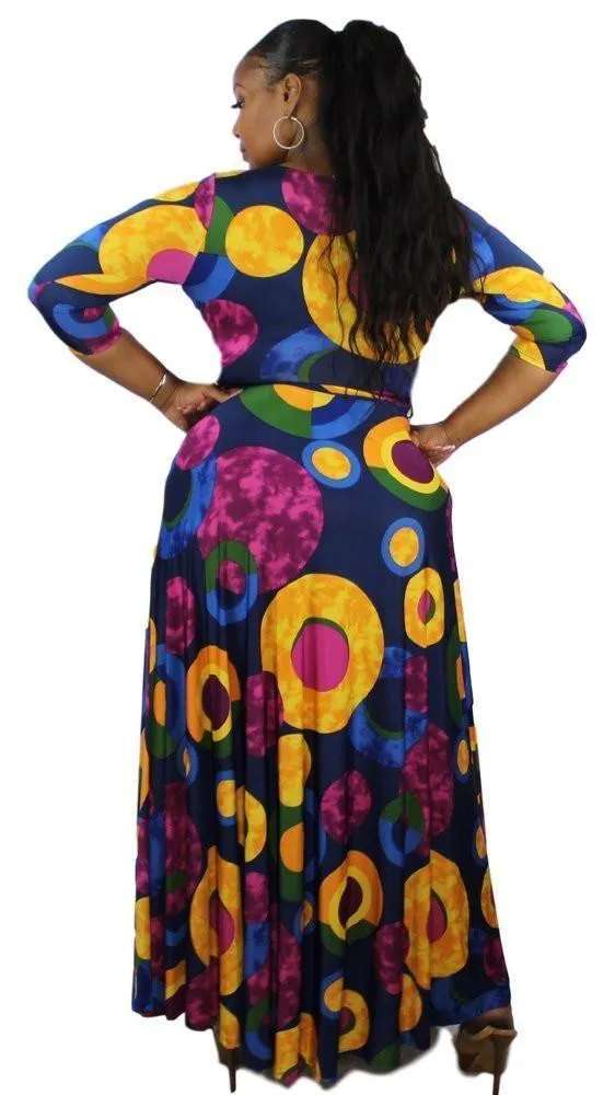 Bubbles Maxi Dress sold by Boughie Curves product image thumbnail 2