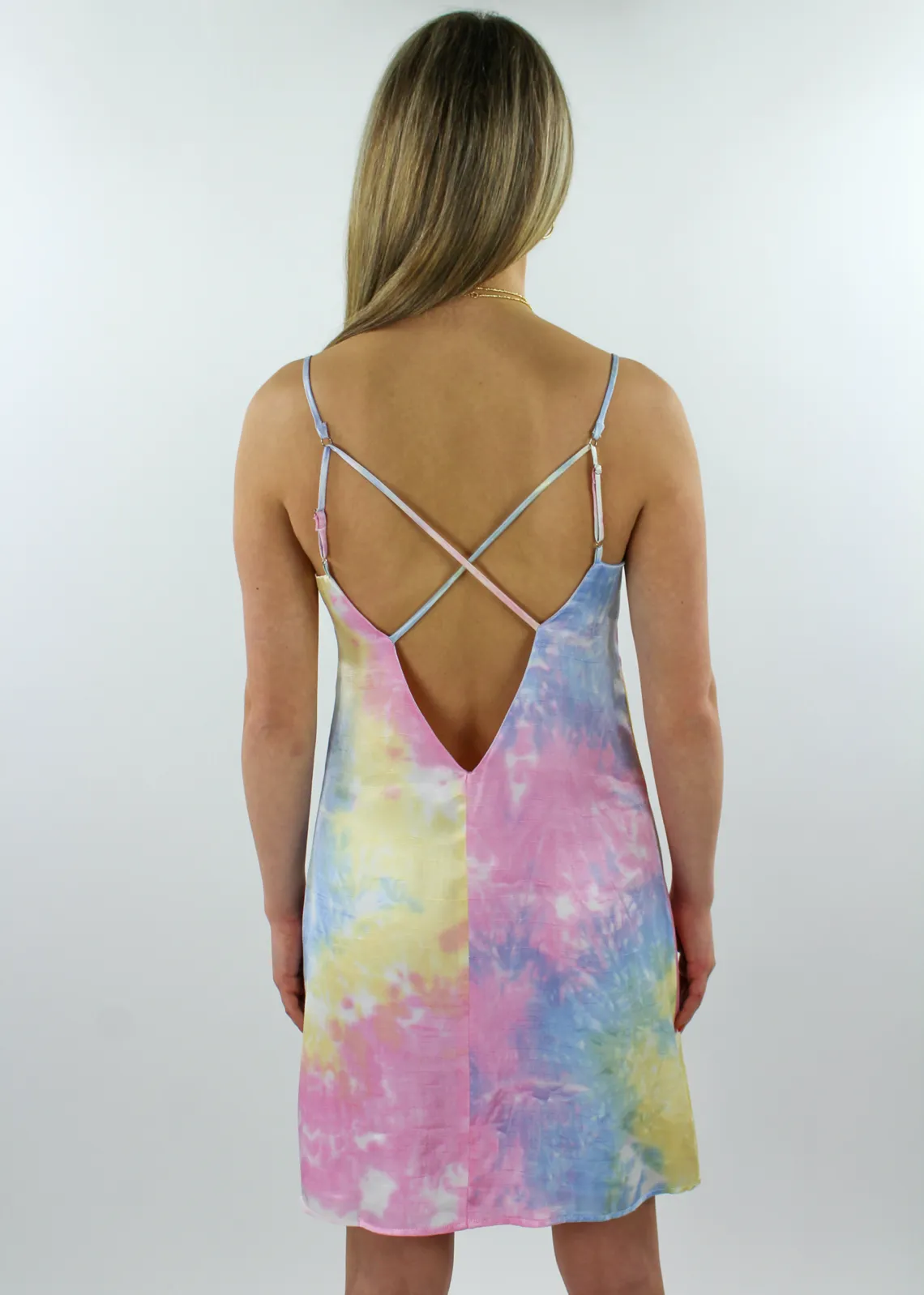 Spice Up Your Life Dress ★ Rainbow Tie Dye sold by Rock N Rags product image thumbnail 4