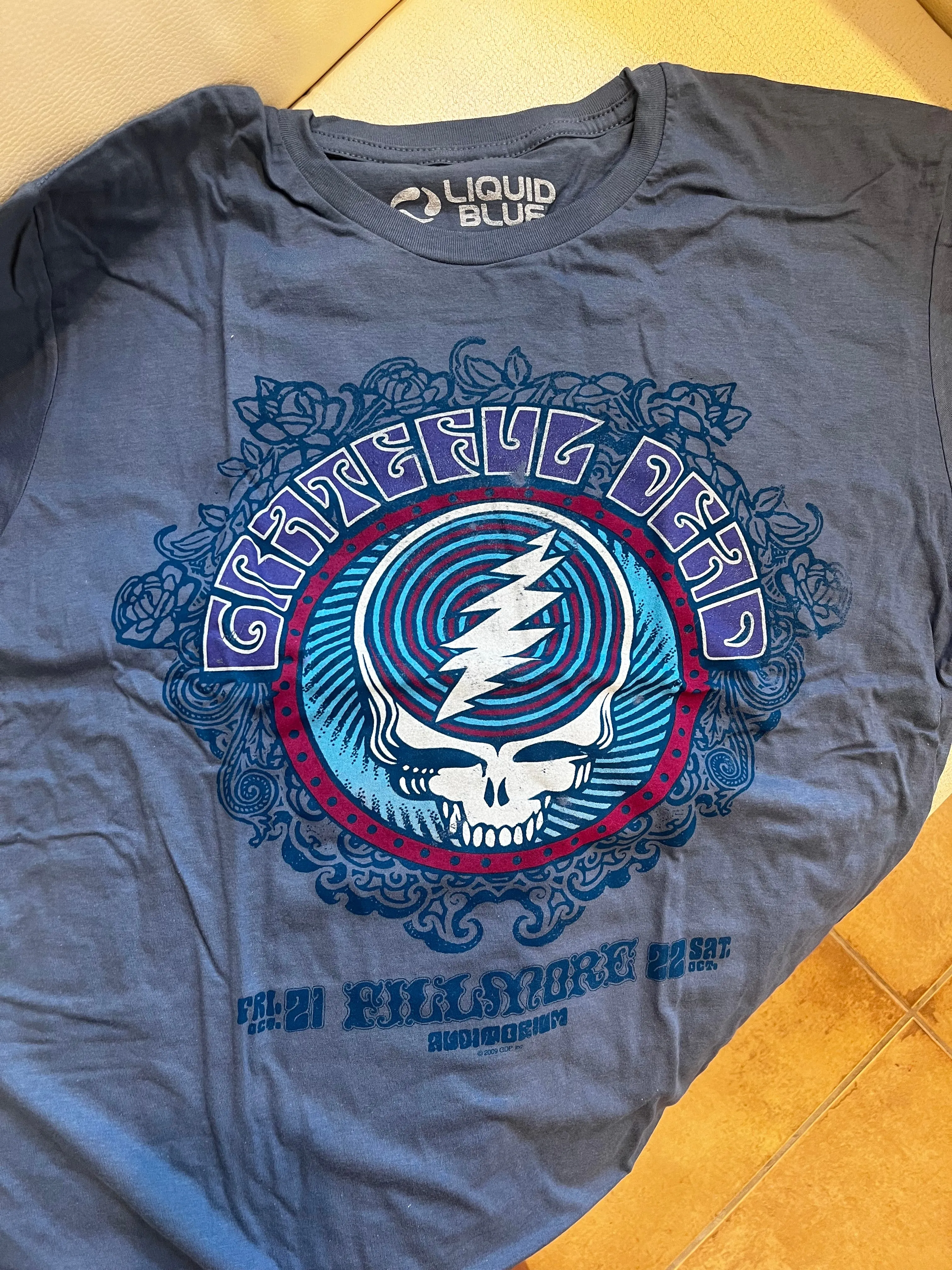 Grateful Dead Fillmore Tee ★ Blue sold by Rock N Rags