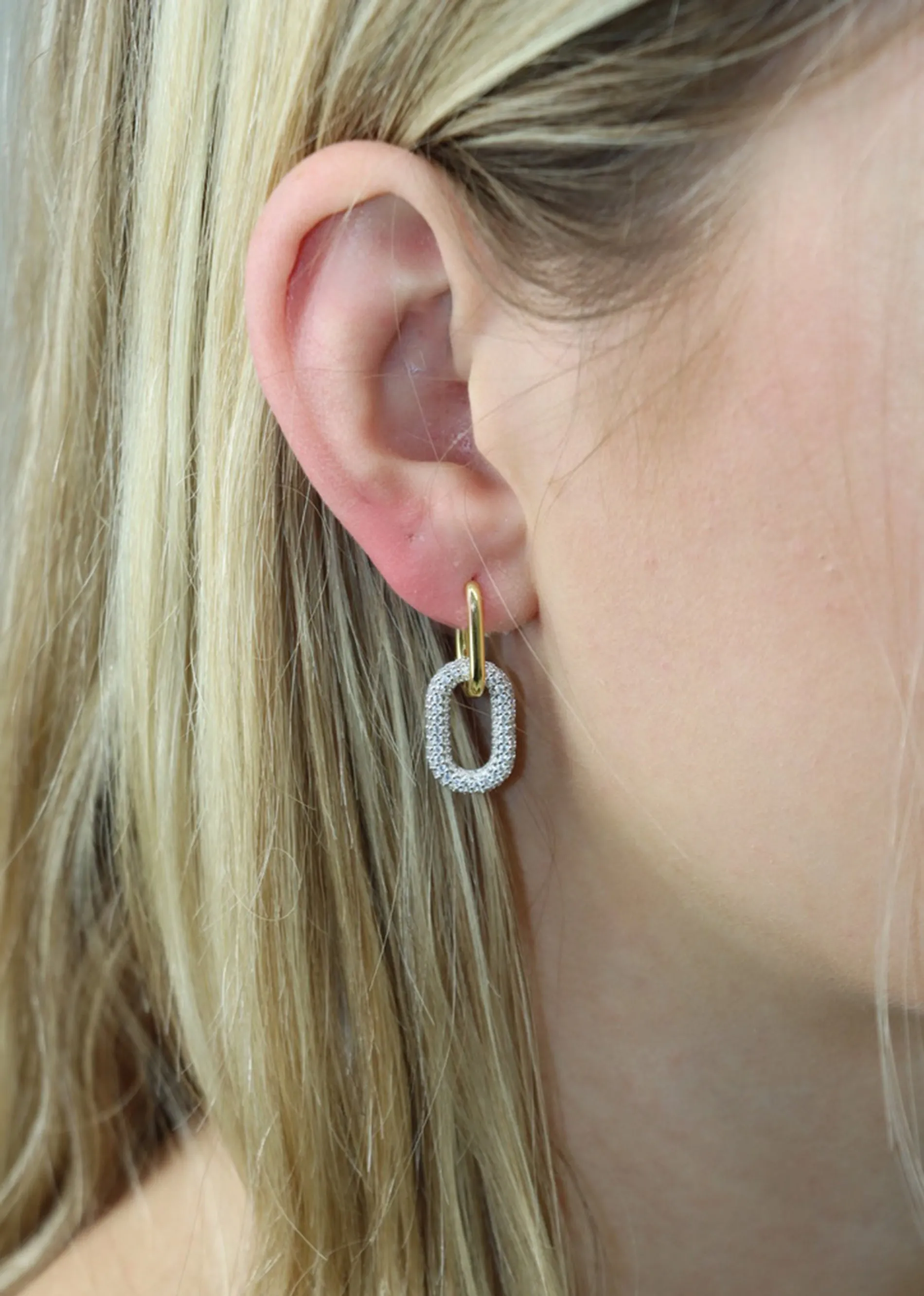 Like I Used To Hoop Earrings ★ Gold & Silver sold by Rock N Rags product image thumbnail 3