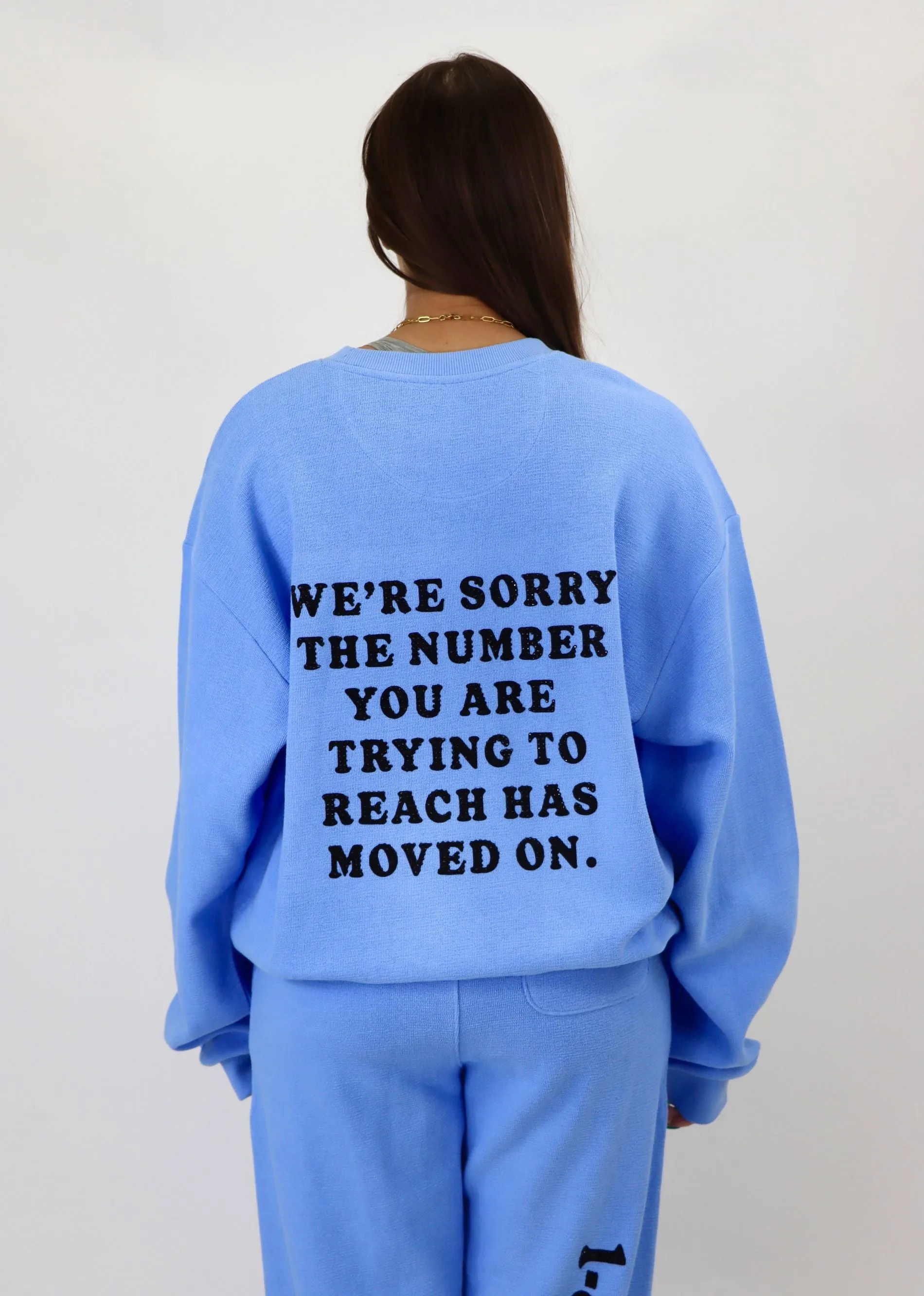 Boys Lie 1-800 Revamped Kara Crewneck ★ Blue sold by Rock N Rags product image thumbnail 2