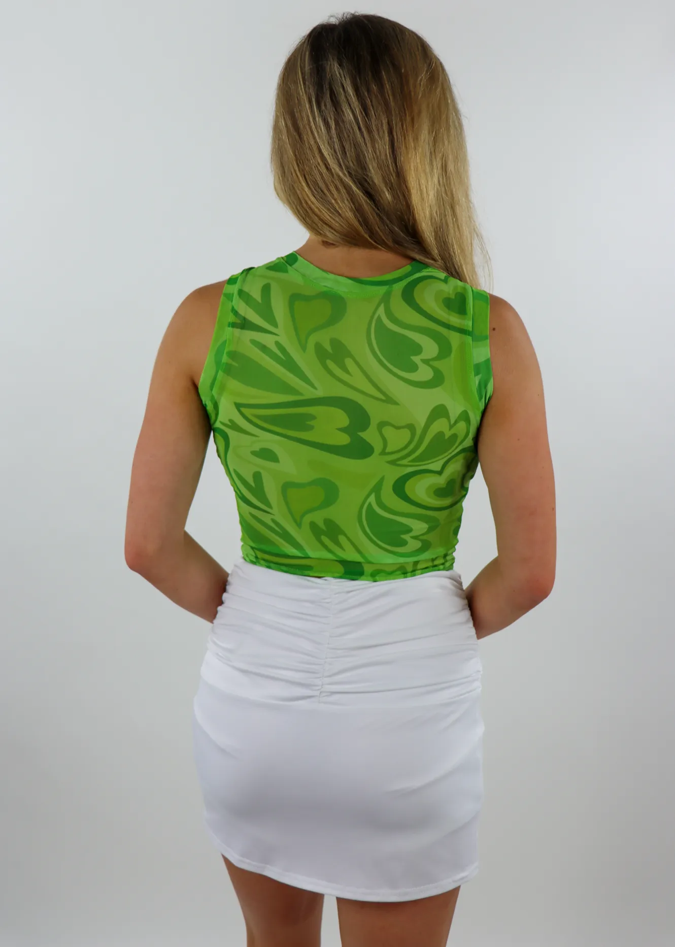 Stereo Hearts Top ★ Green sold by Rock N Rags product image thumbnail 4