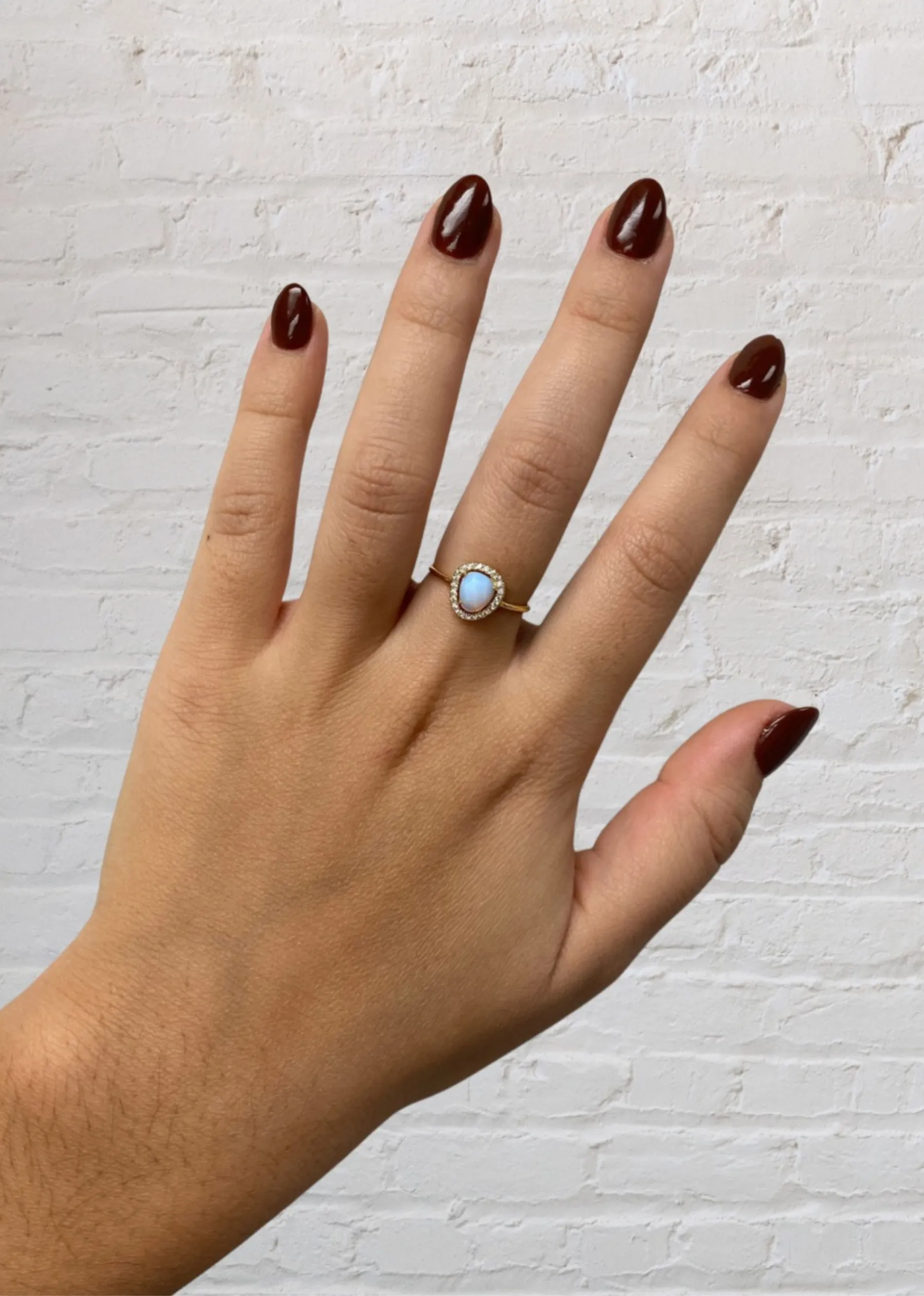 Opalite Stone Opal Ring ★ Gold sold by Rock N Rags